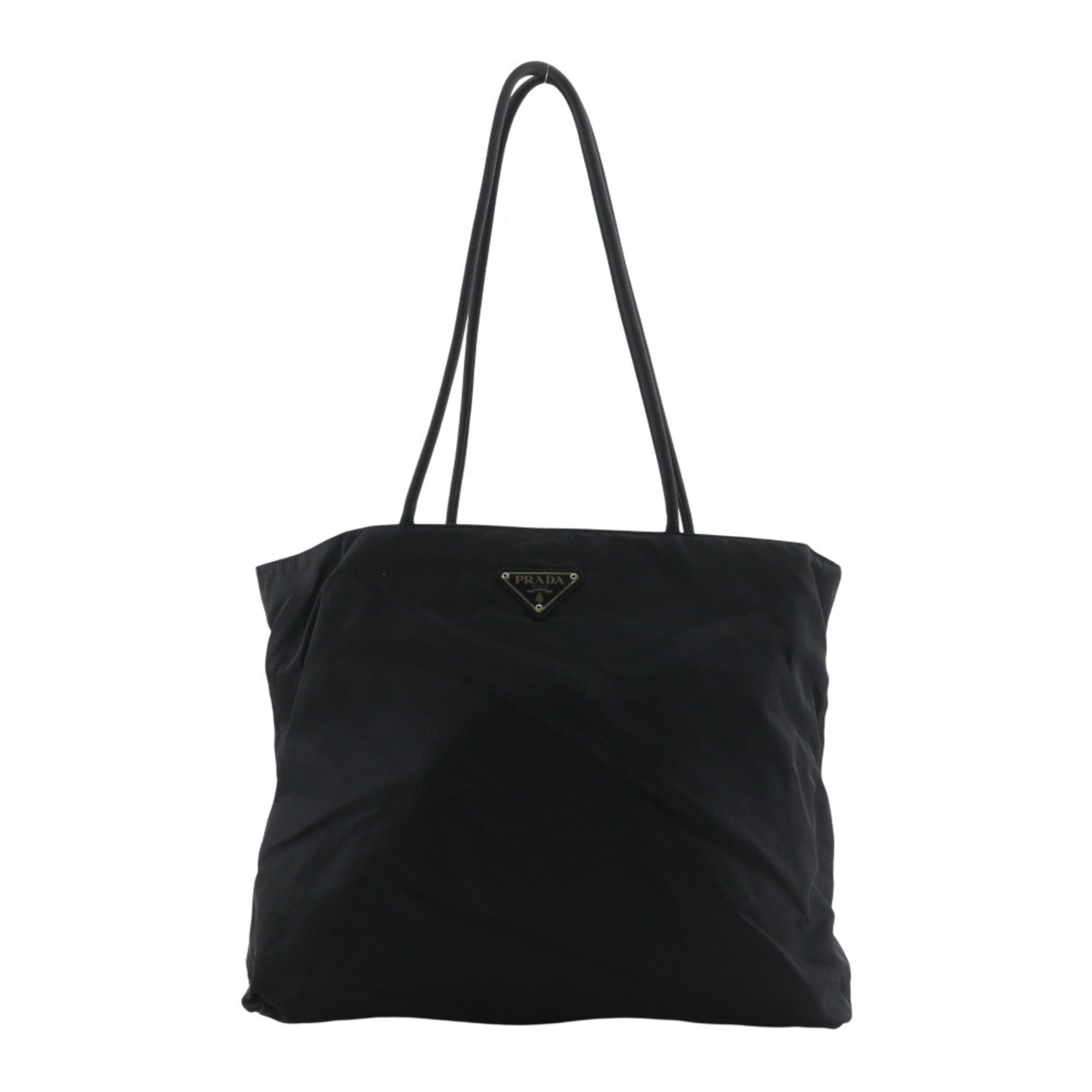 Prada Black Nylon Tote Bag (Pre-Owned)