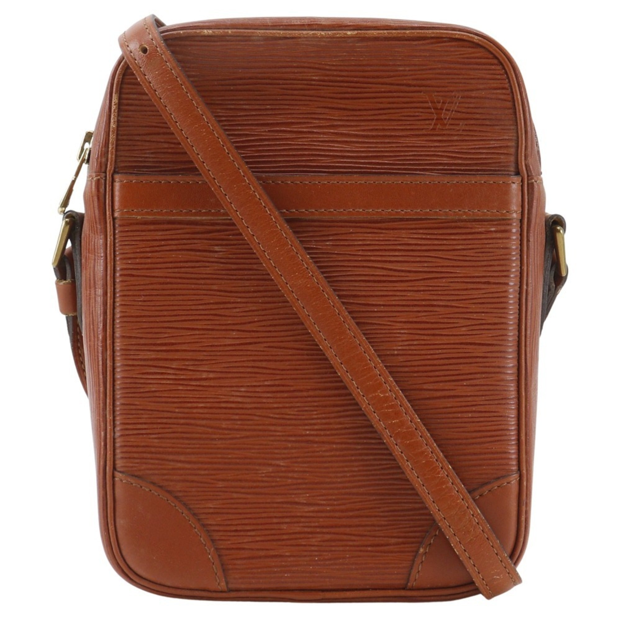 Louis Vuitton Brown Epi Leather Shoulder Bag (Pre-Owned)