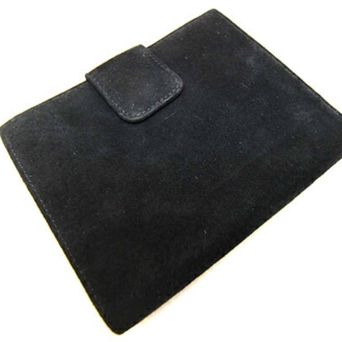 Gucci Black Suede Leather Wallet (Bi-Fold) (Pre-Owned)