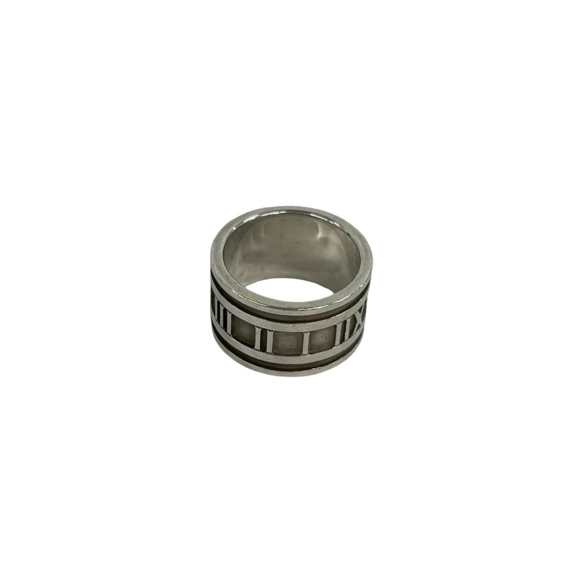 Tiffany Silver Silver 925 Band Ring (Pre-Owned)