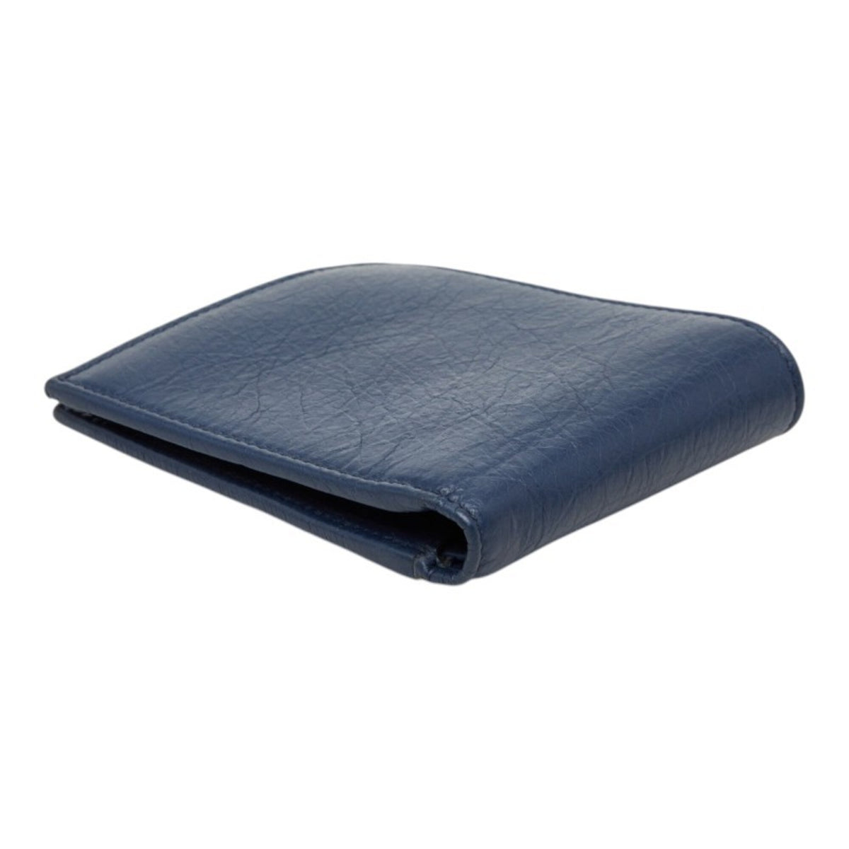 Balenciaga Navy Leather Wallet (Bi-Fold) (Pre-Owned)