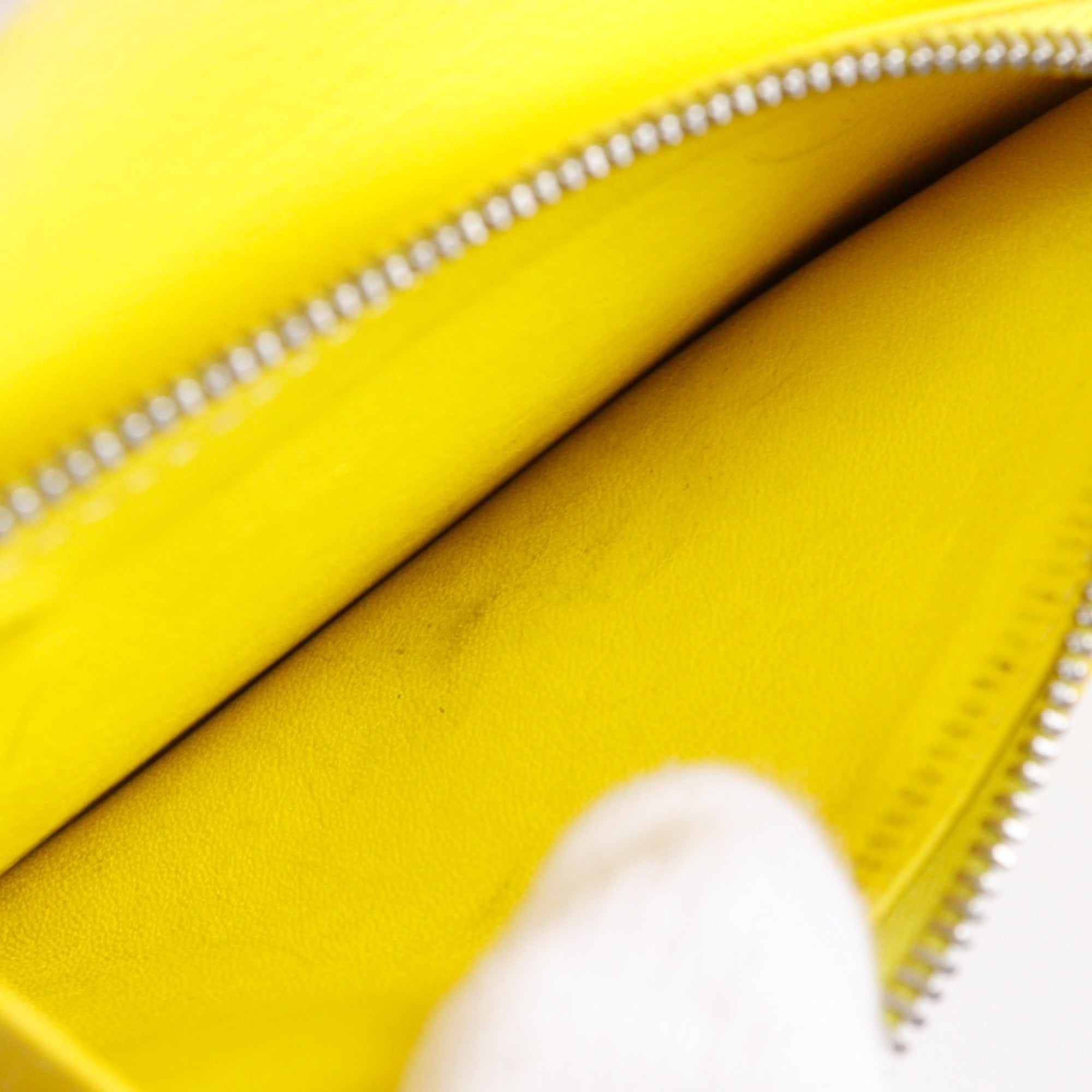 Celine Black Yellow Leather Wallet (Bi-Fold) (Pre-Owned)