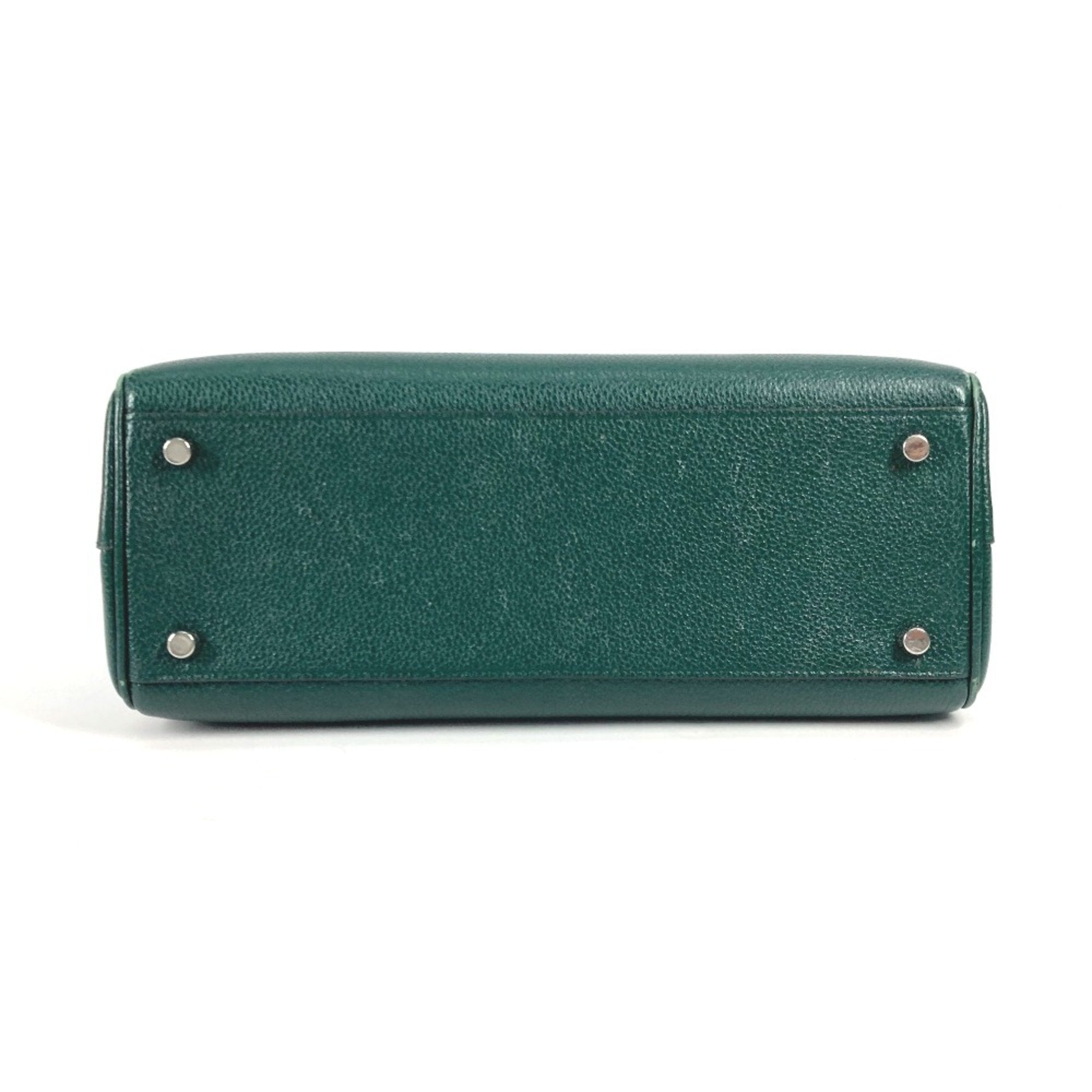 Gucci Green Leather Handbag (Pre-Owned)