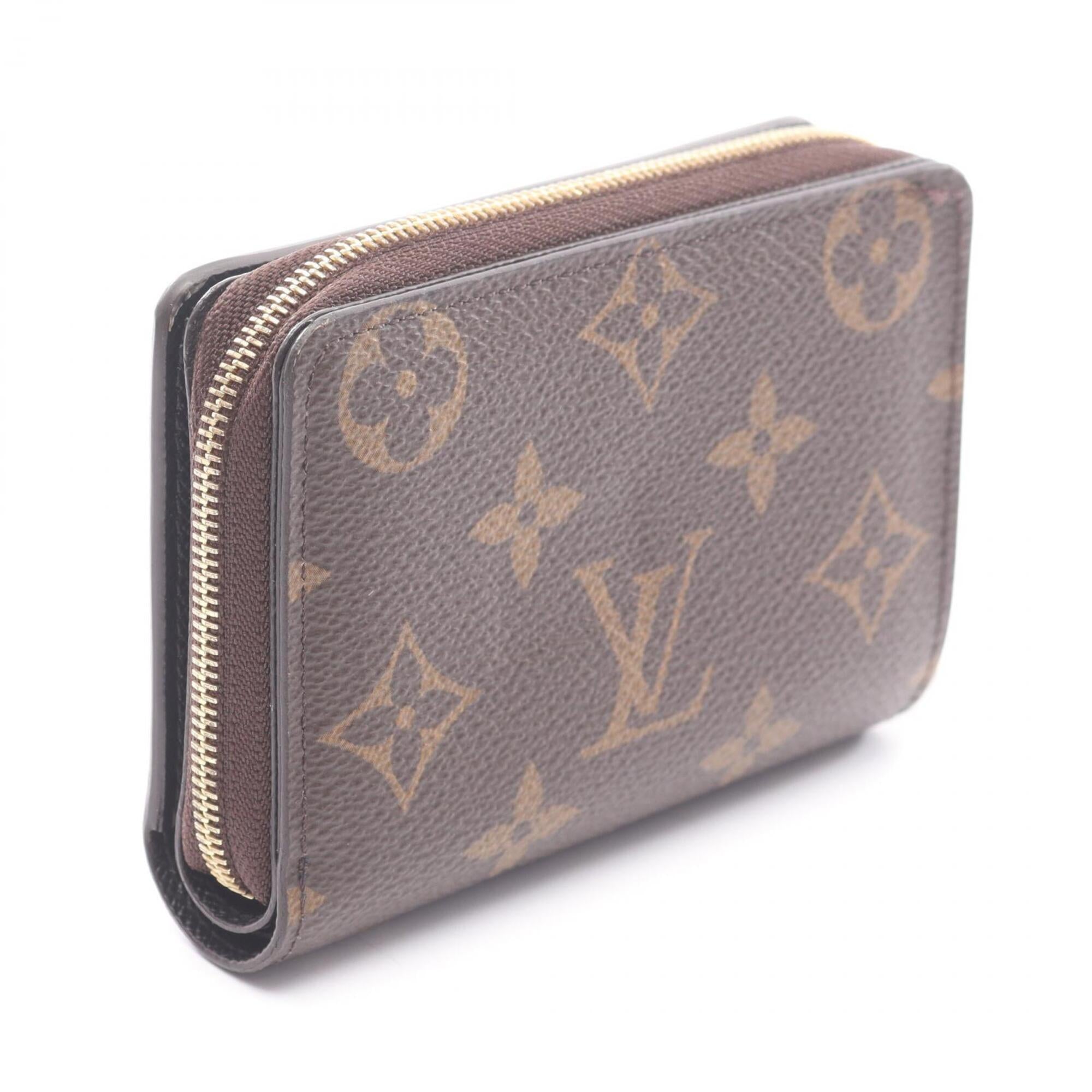 Louis Vuitton Brown Leather Pvc Coin Purse/Coin Case (Pre-Owned)