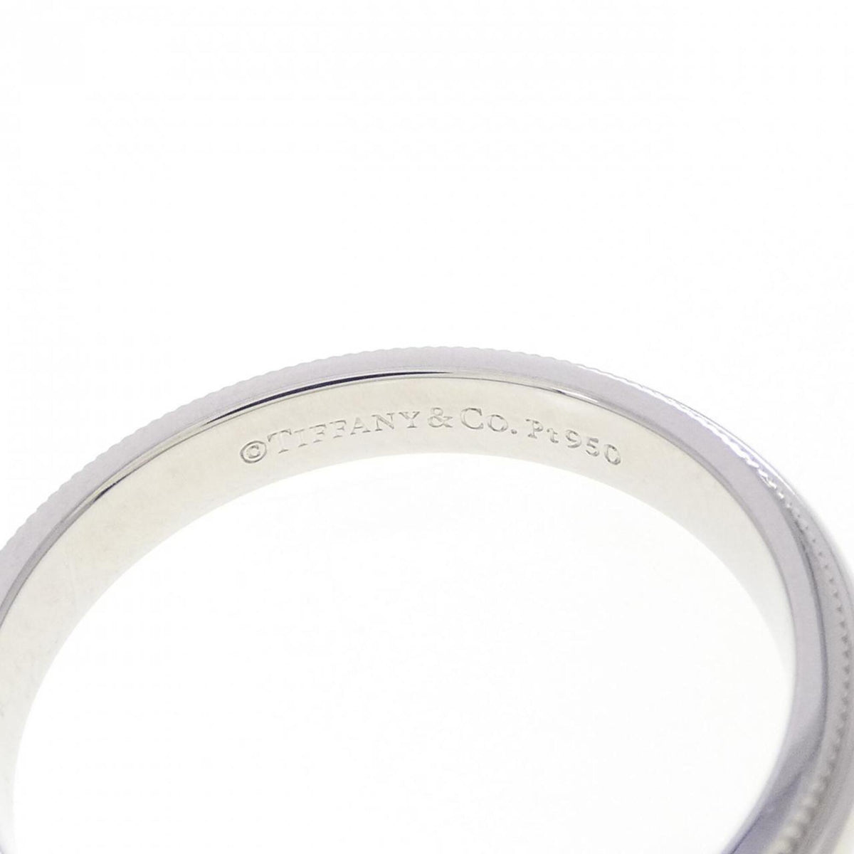 Tiffany Platinum 950 Band Ring (Pre-Owned)