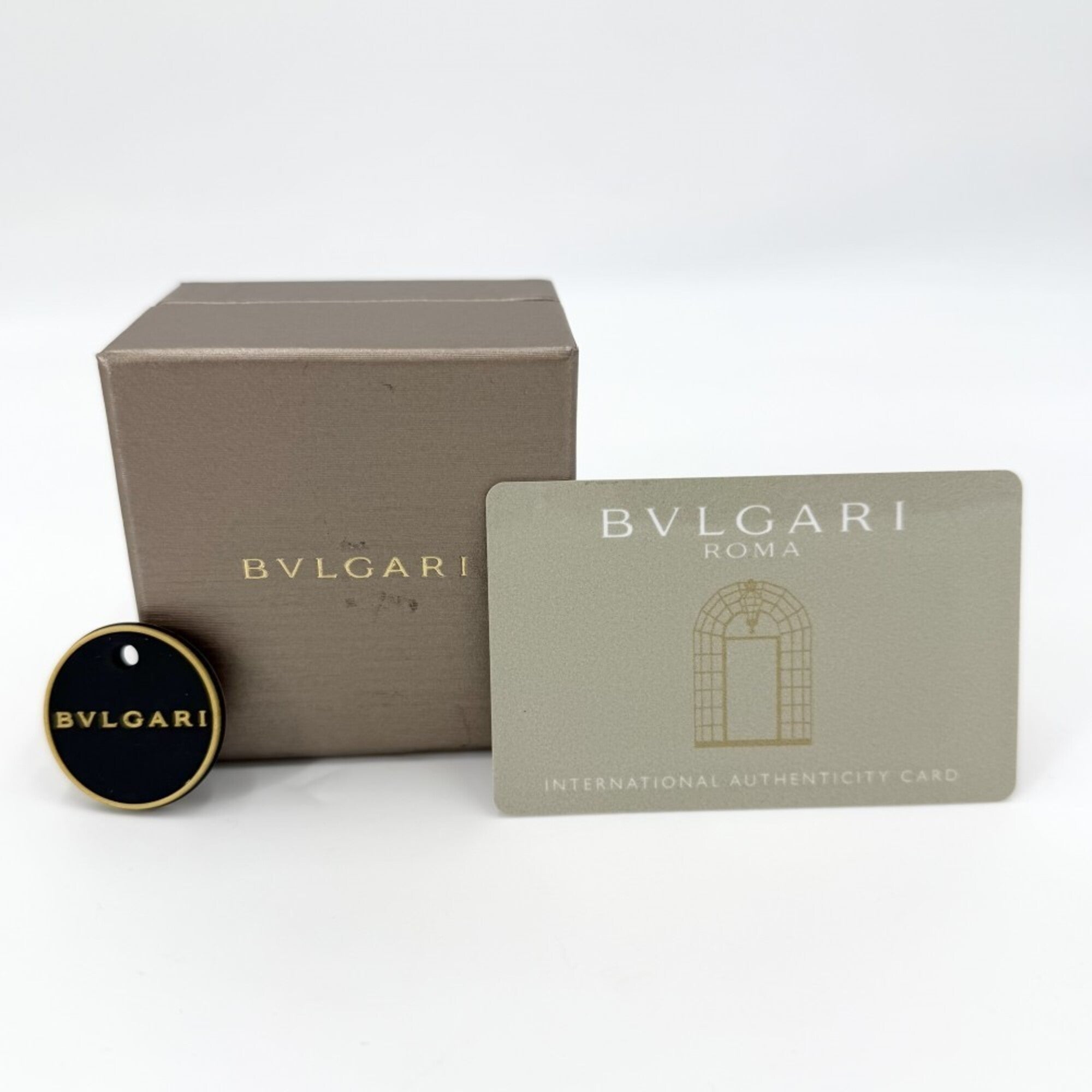 Bvlgari B.Zero1 Black Ceramic Band Ring (Pre-Owned)