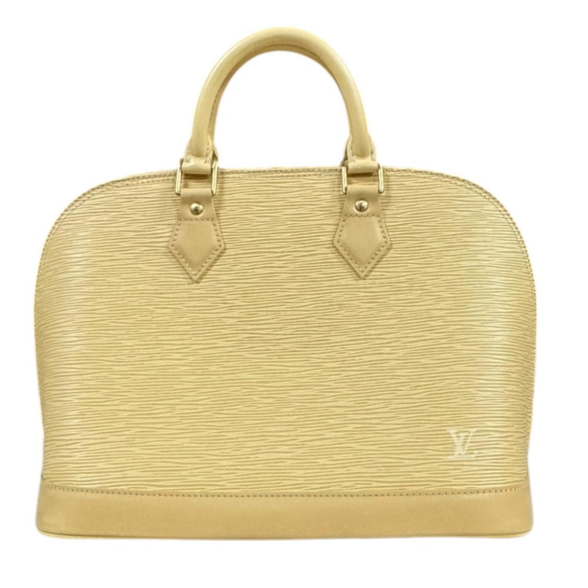 Louis Vuitton Epi Beige Epi Leather Handbag (Pre-Owned)
