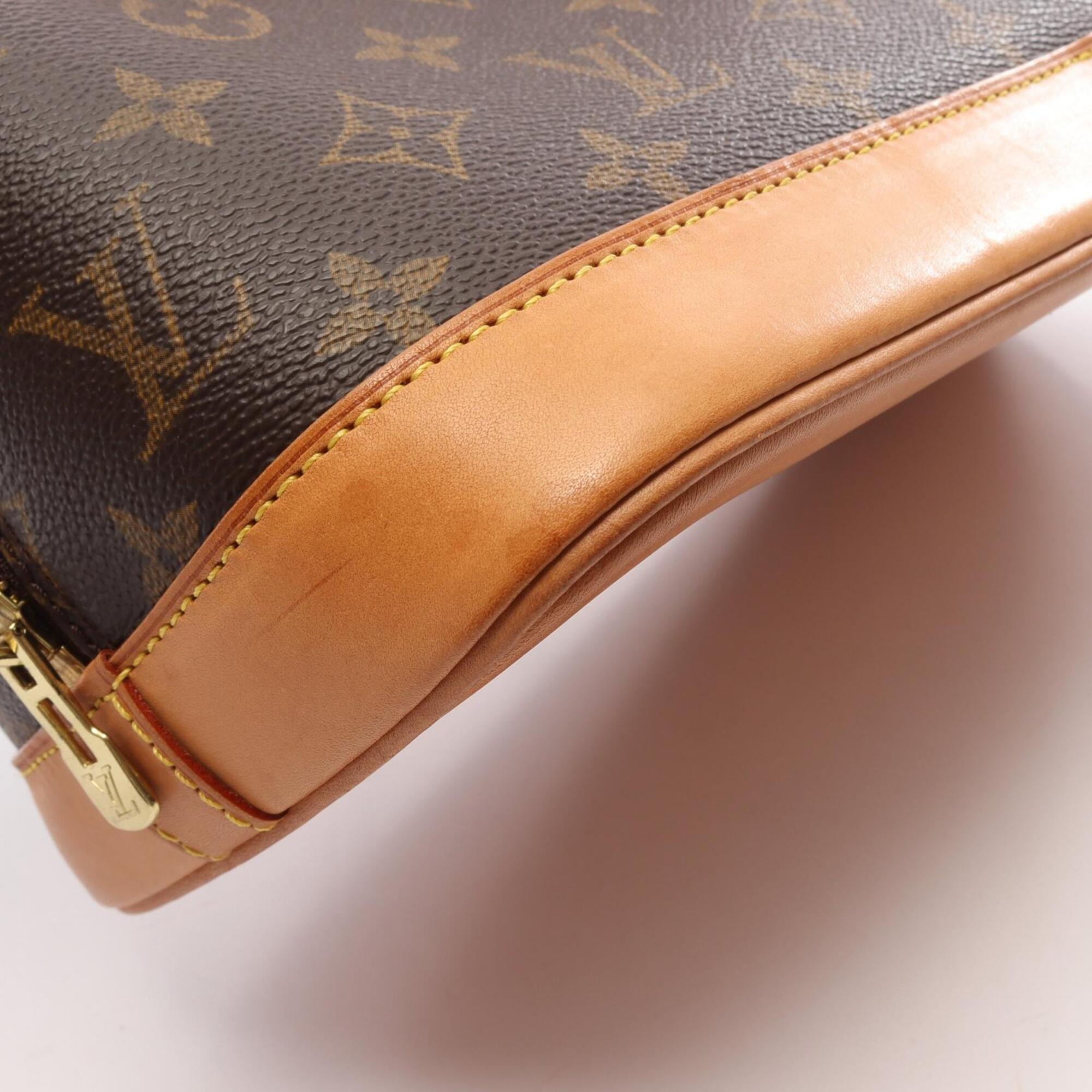Louis Vuitton Brown Monogram Monogram Leather Handbag (Pre-Owned)