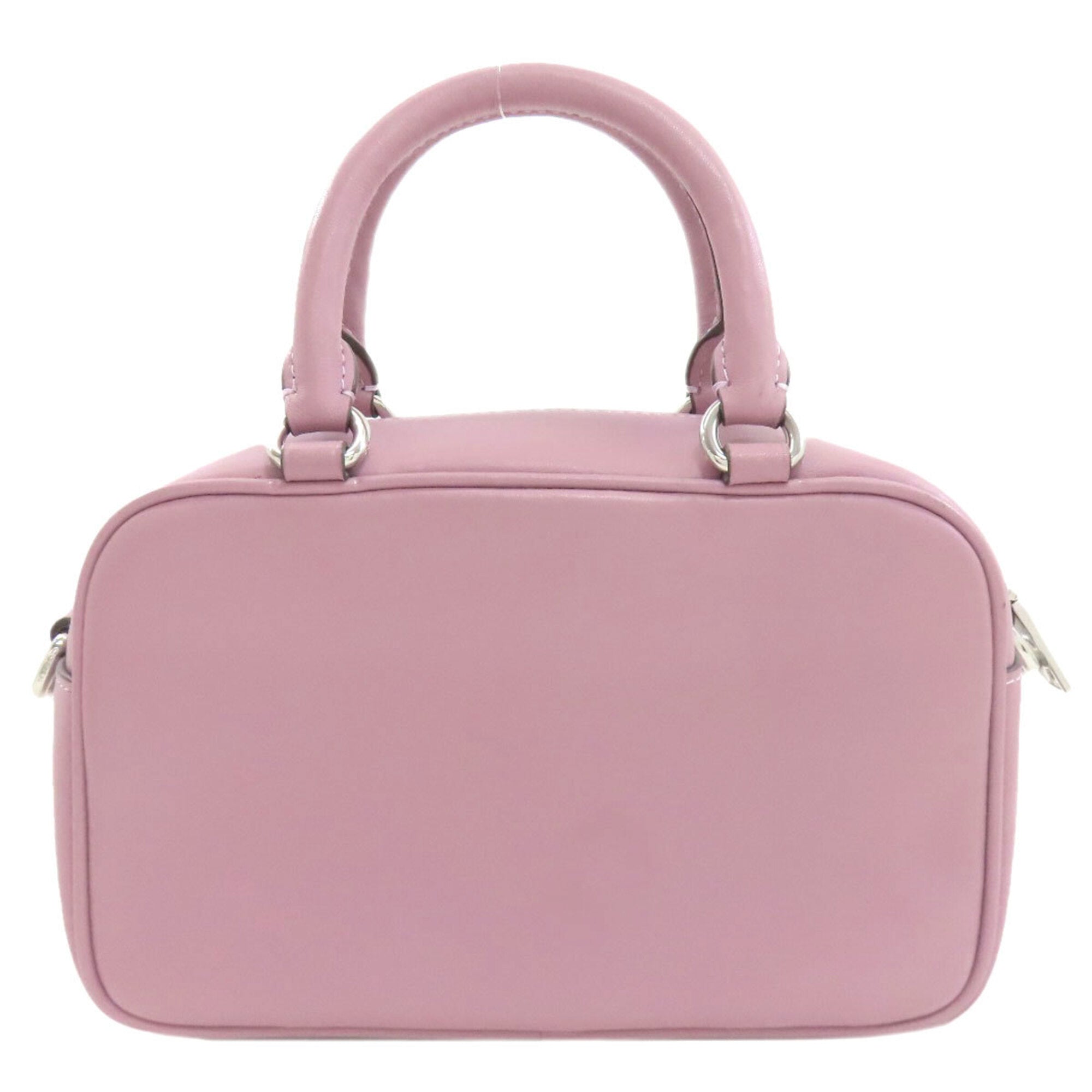 Coach Pink Leather Handbag (Pre-Owned)