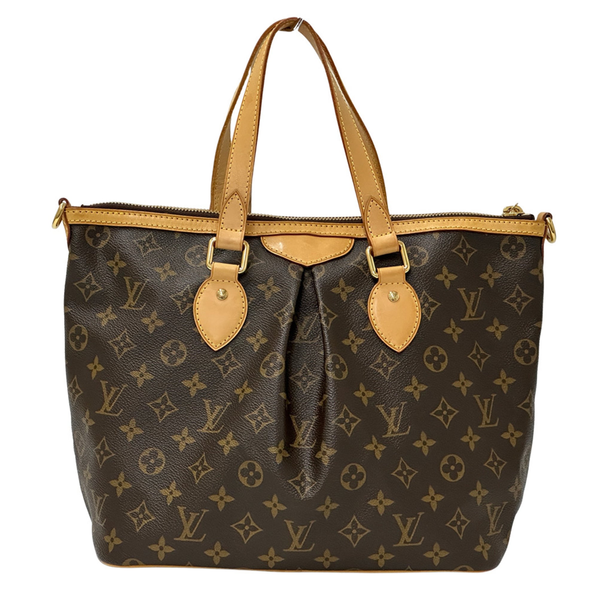Louis Vuitton Brown Monogram Handbag Shoulder Bag (Pre-Owned)