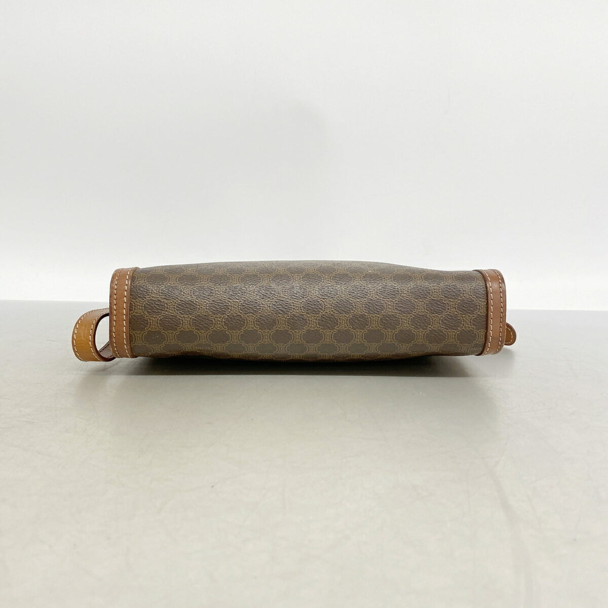 Celine Brown Pvc Clutch Bag (Pre-Owned)