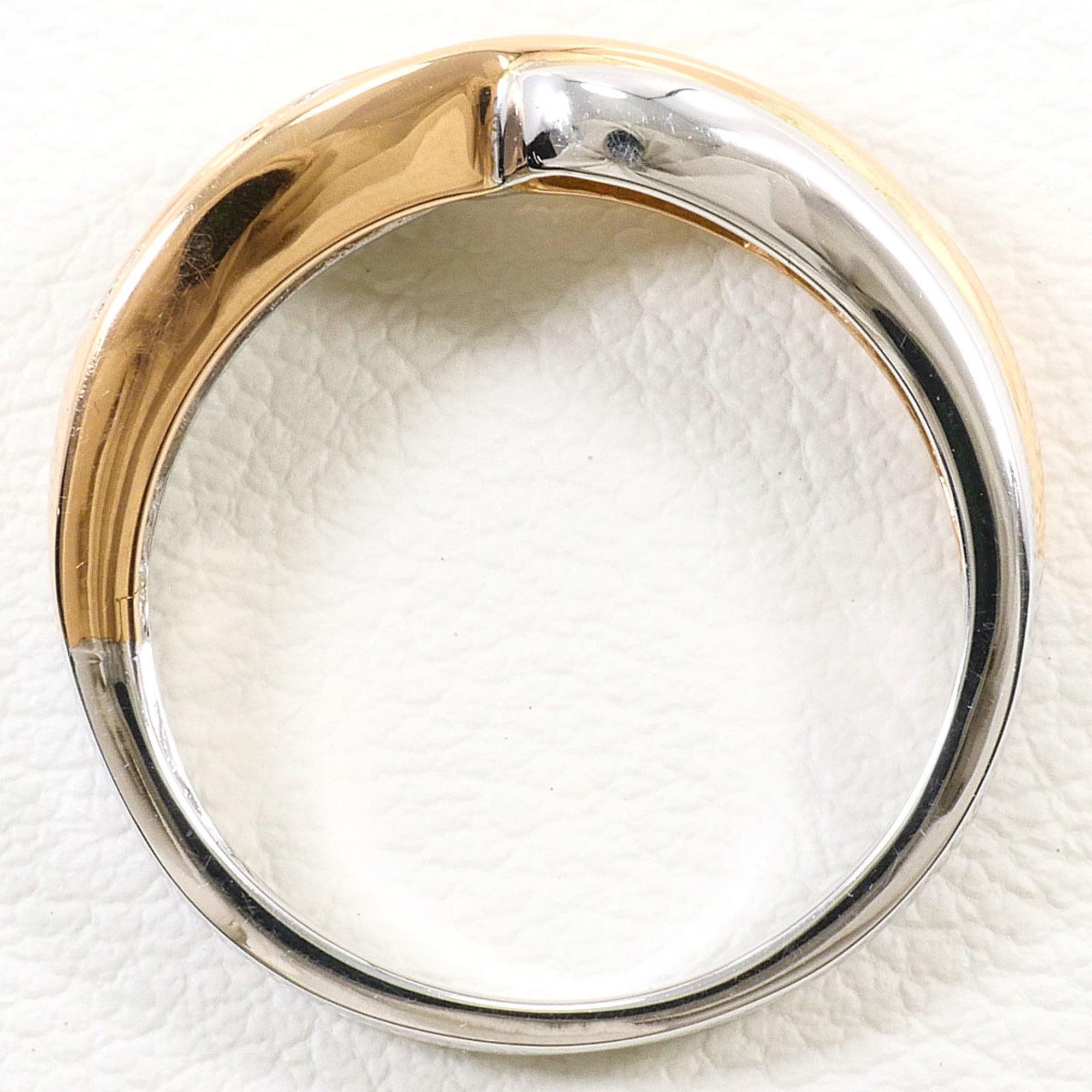 Unbranded Pink Gold White Gold Pink Gold (18K) White Gold (18K) Band Ring (Pre-Owned)