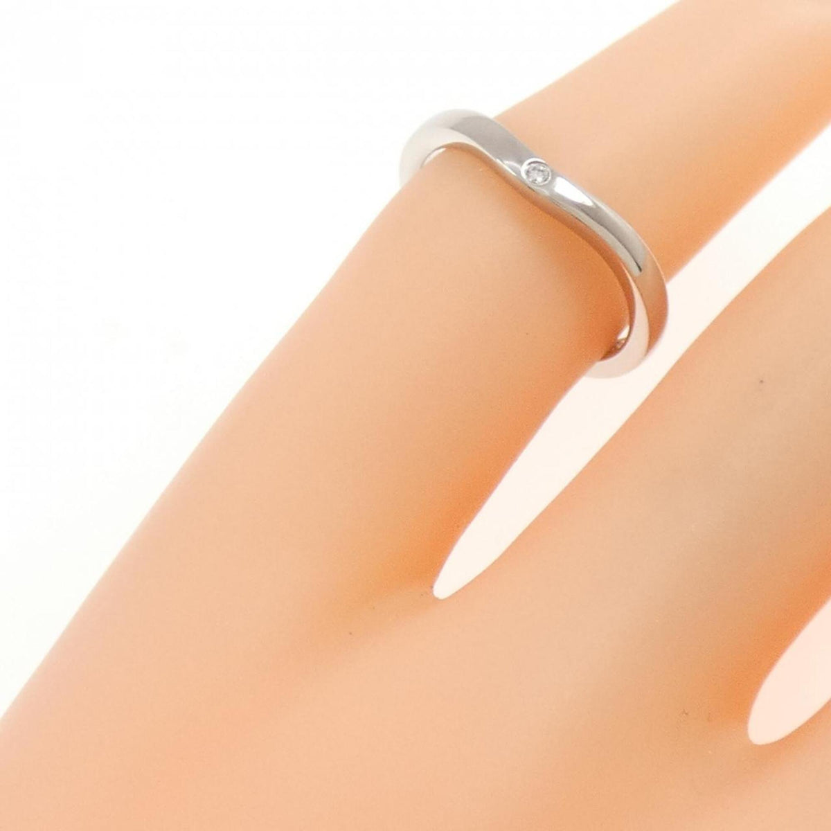 Cartier Platinum 950 Band Ring (Pre-Owned)