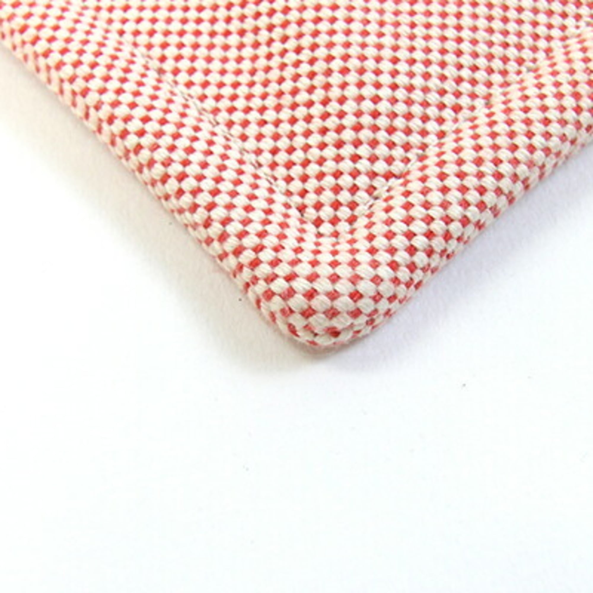 Hermes Multi-Color Orange Cotton Clutch Bag Pouch (Pre-Owned)