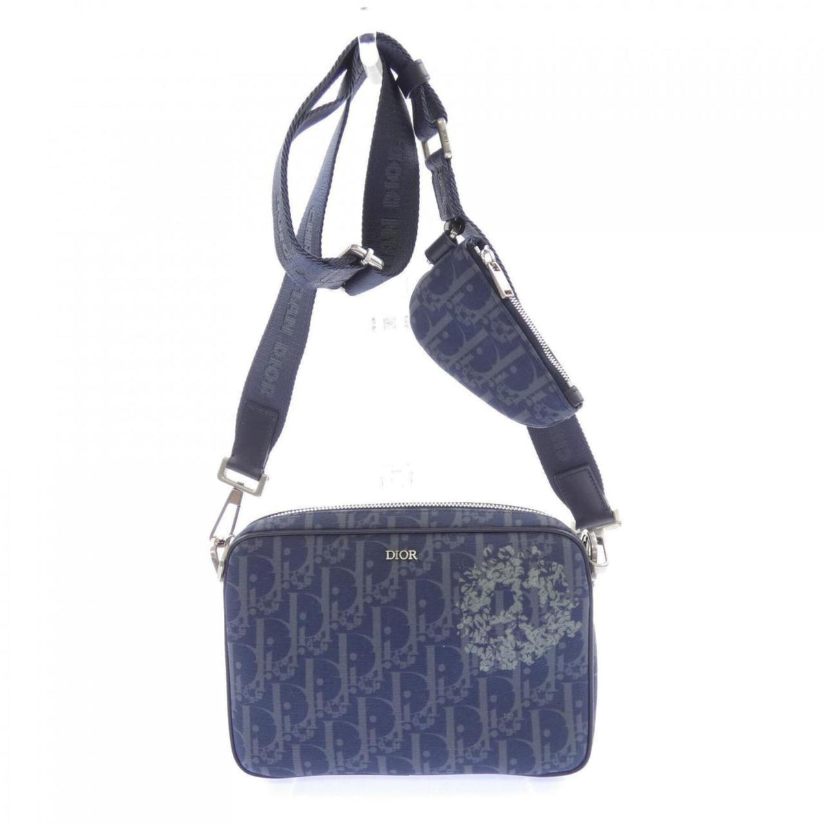 Christian Dior Blue Handbag Pouch (Pre-Owned)