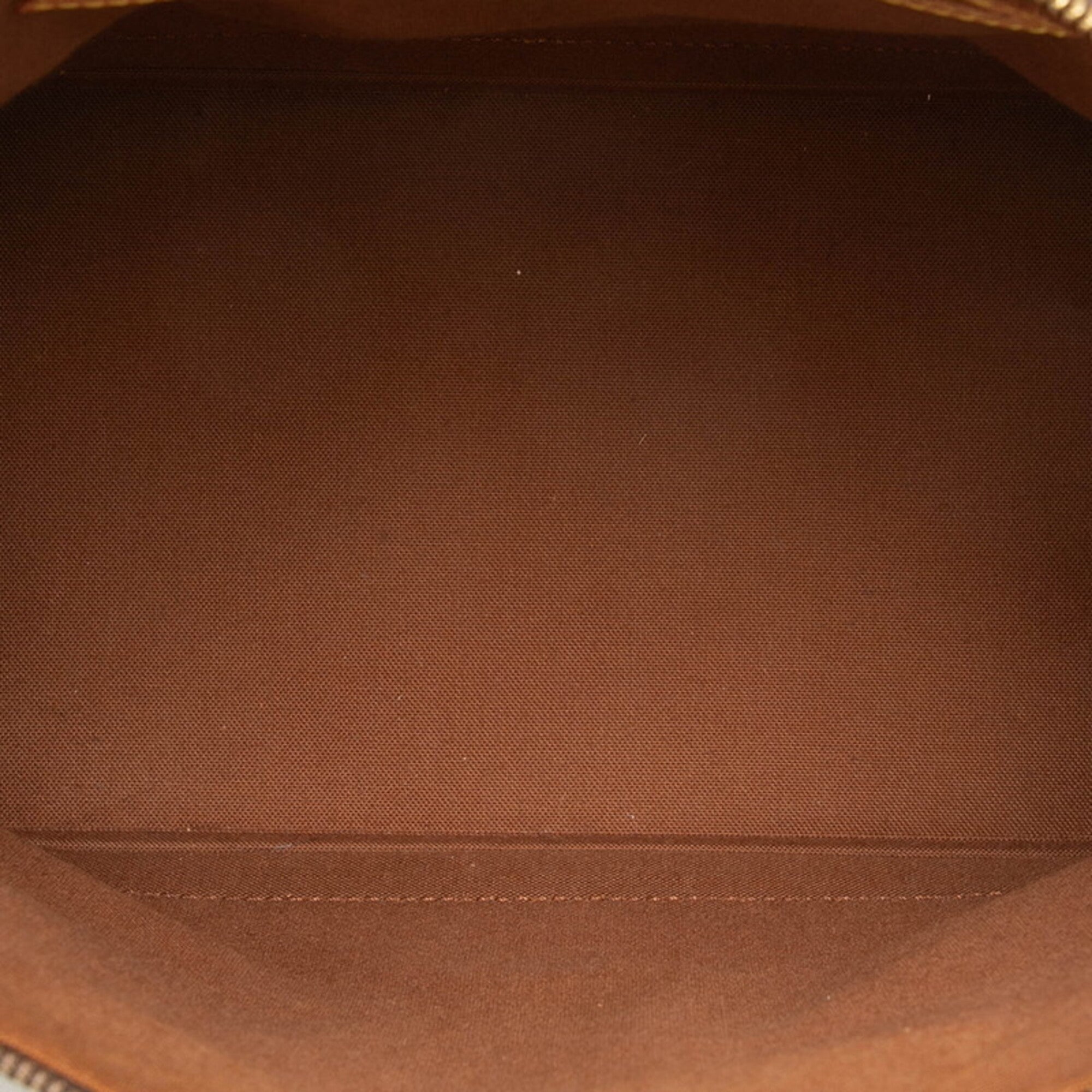 Louis Vuitton Brown Pvc Leather Handbag (Pre-Owned)