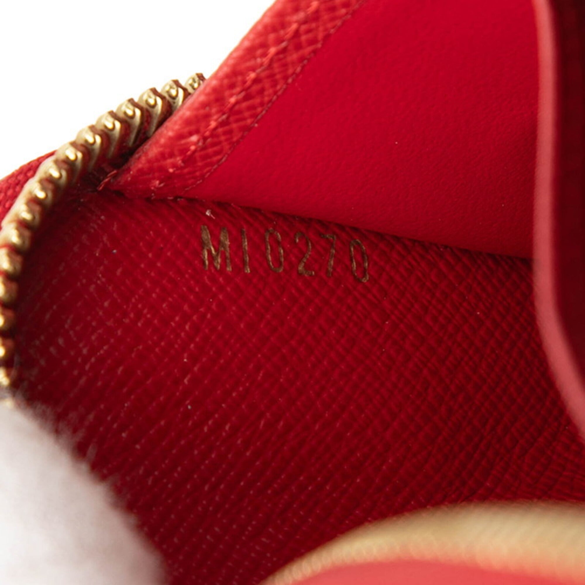 Louis Vuitton Monogram Brown Cerise Monogram Monogram Coin Purse/Coin Case (Pre-Owned)