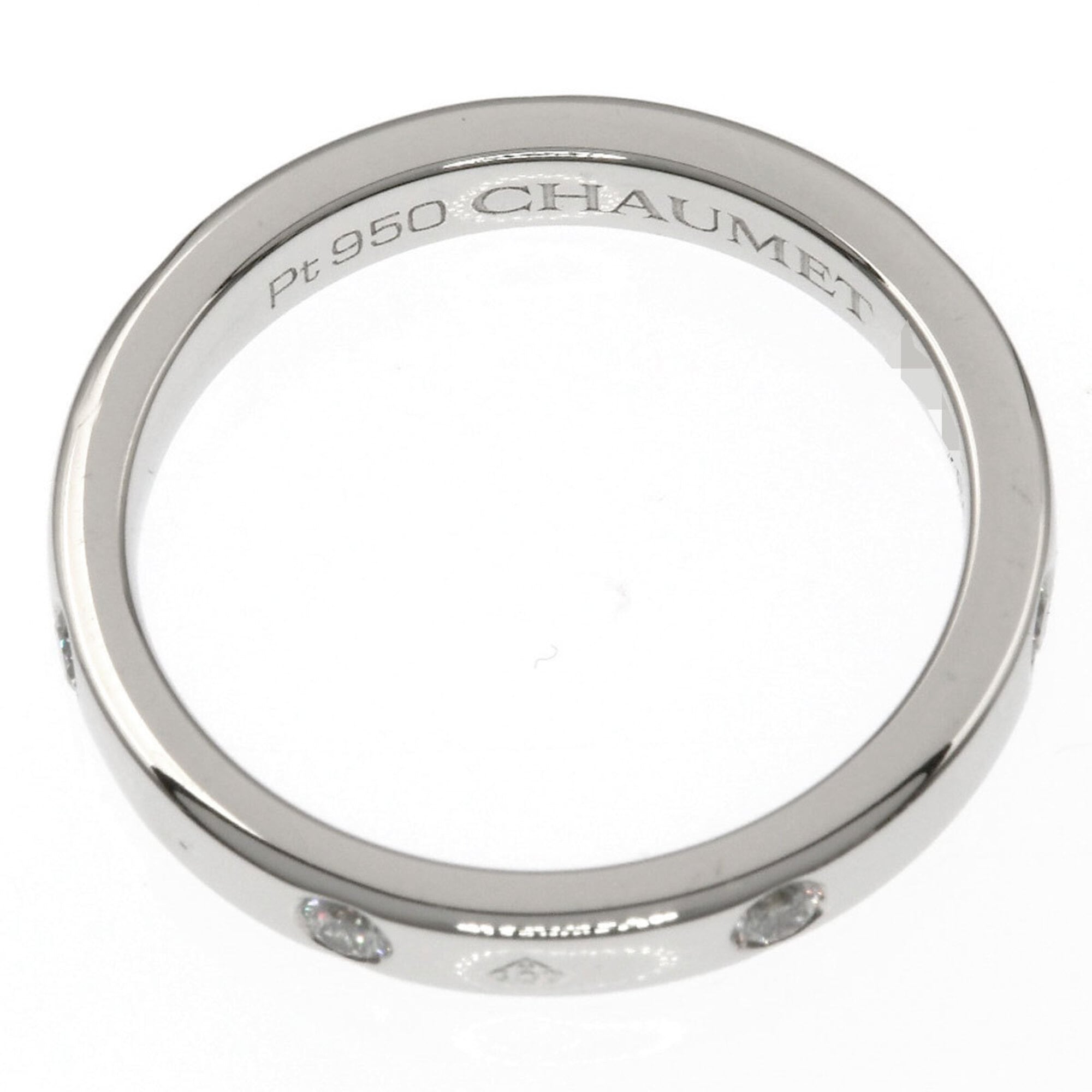Chaumet Platinum 950 Band Ring (Pre-Owned)