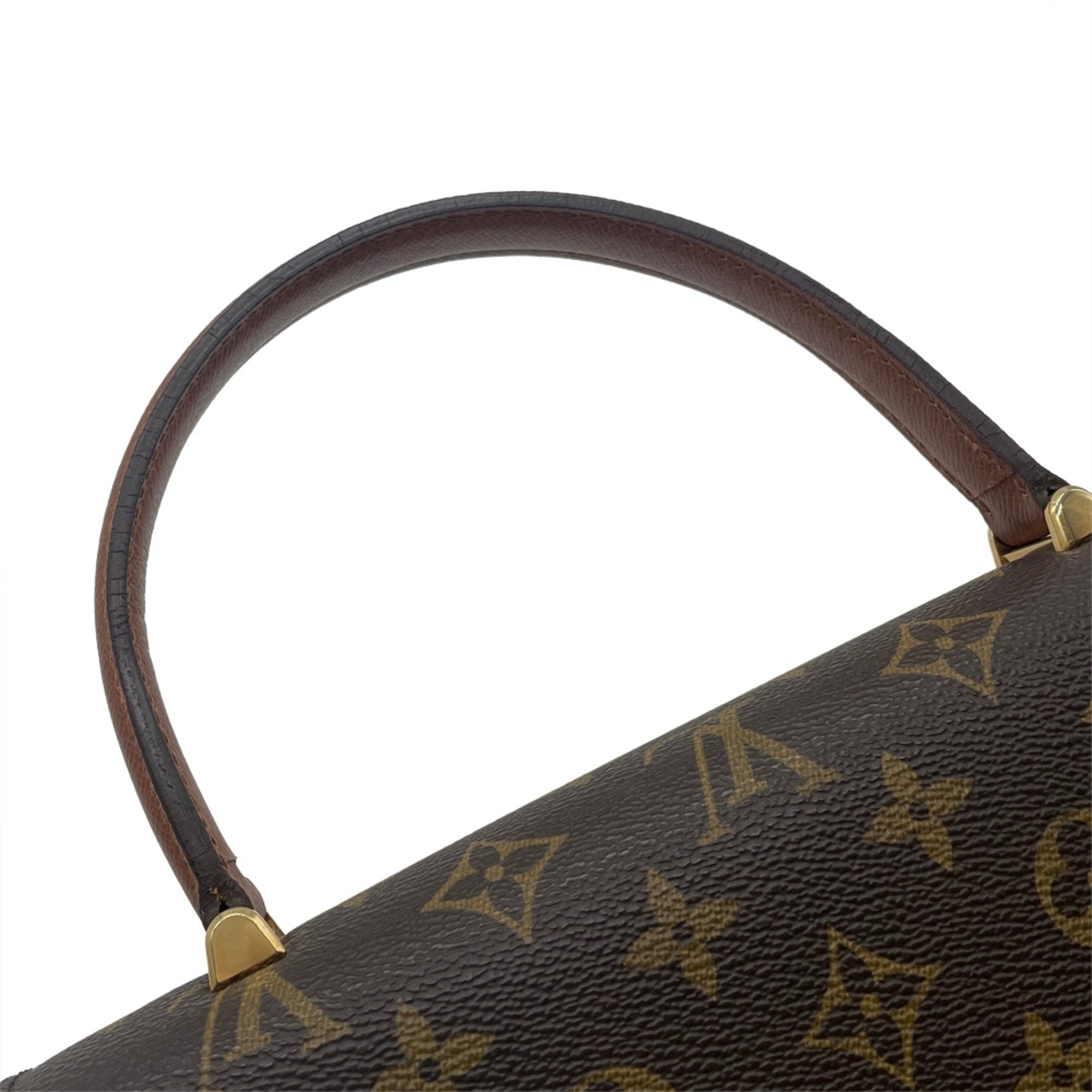 Louis Vuitton Brown Galle Monogram Monogram Handbag (Pre-Owned)