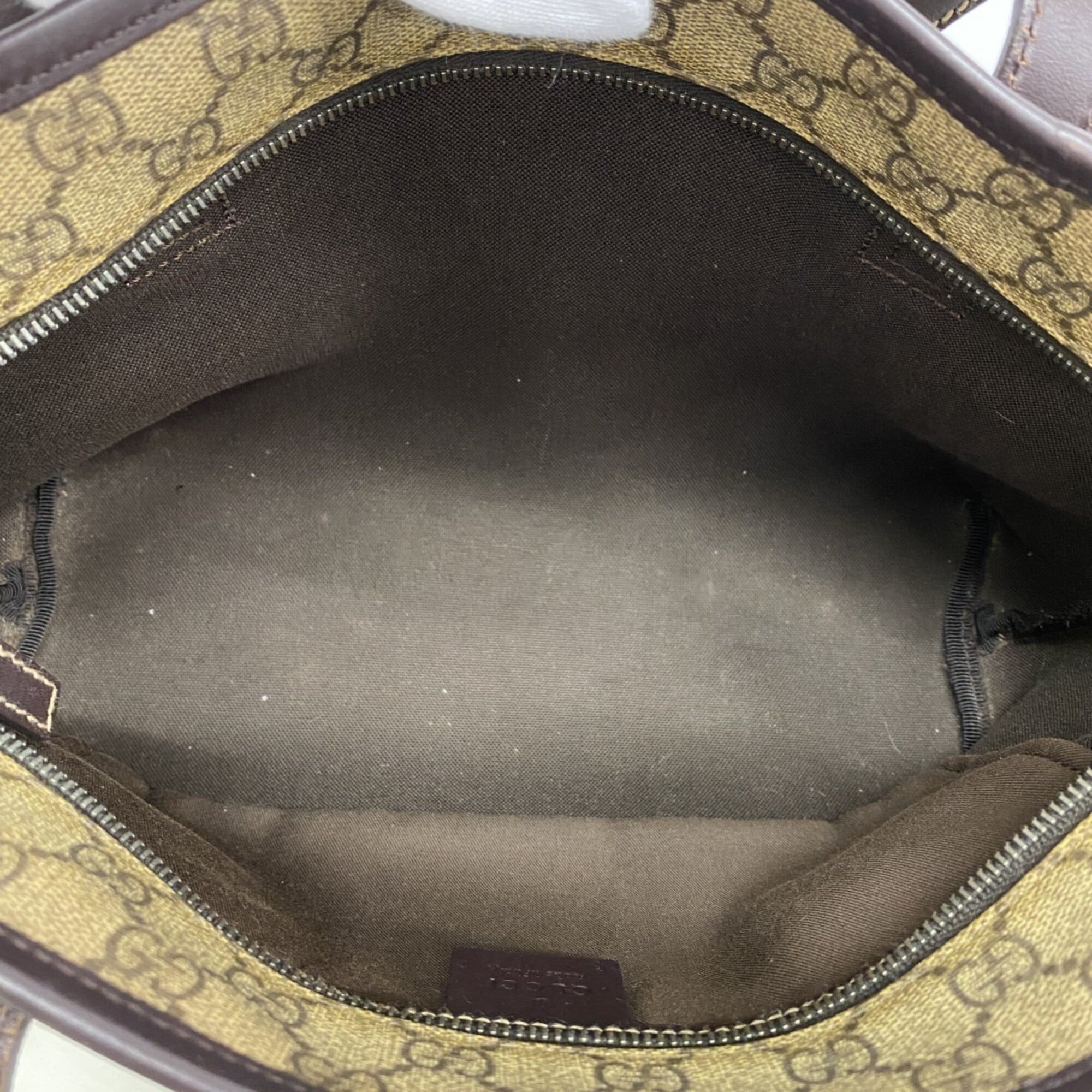 Gucci Brown Pvc Tote Bag (Pre-Owned)
