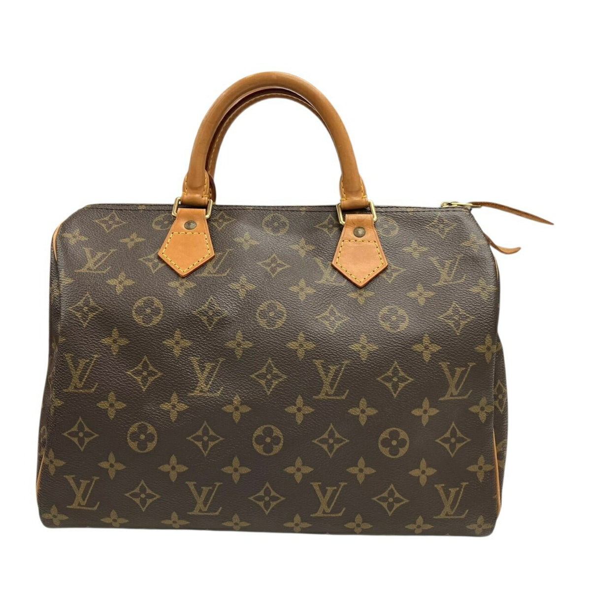 Louis Vuitton Brown Monogram Boston Bag Handbag (Pre-Owned)