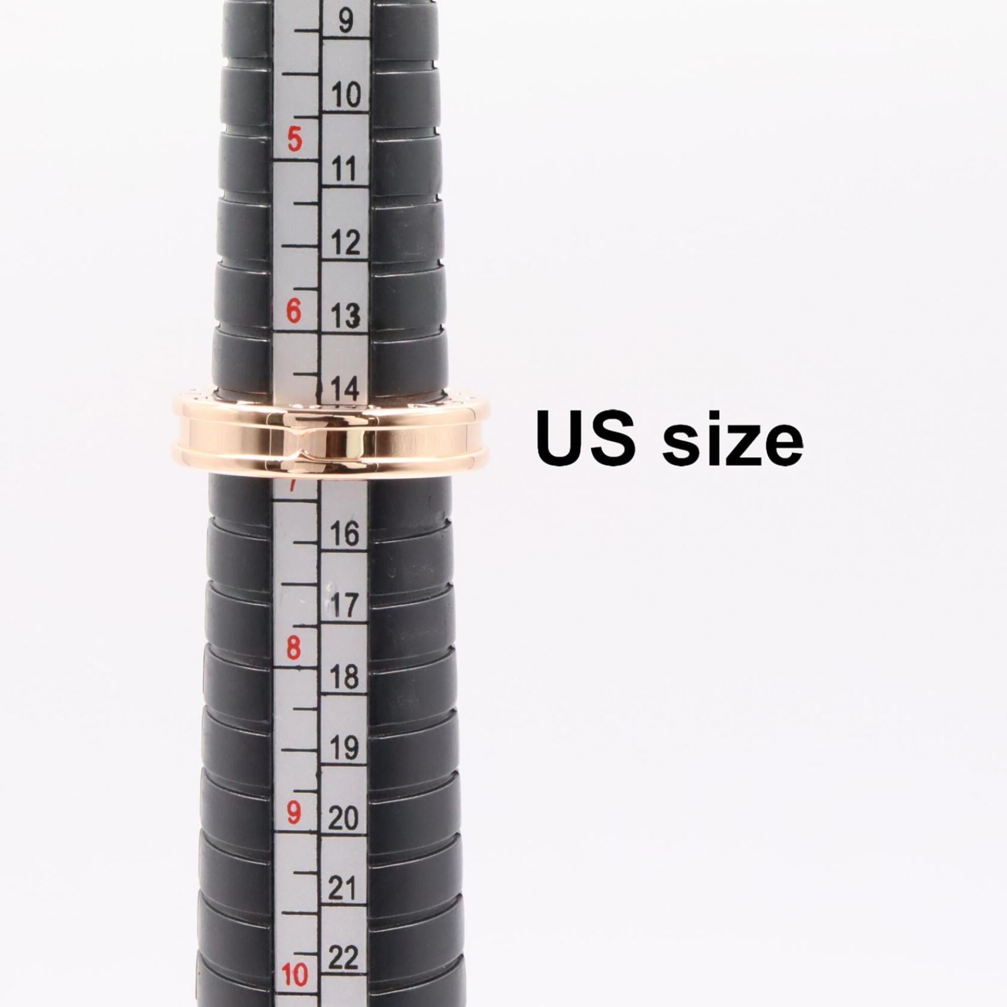 Bvlgari Gold Pink Gold (18K) Band Ring (Pre-Owned)