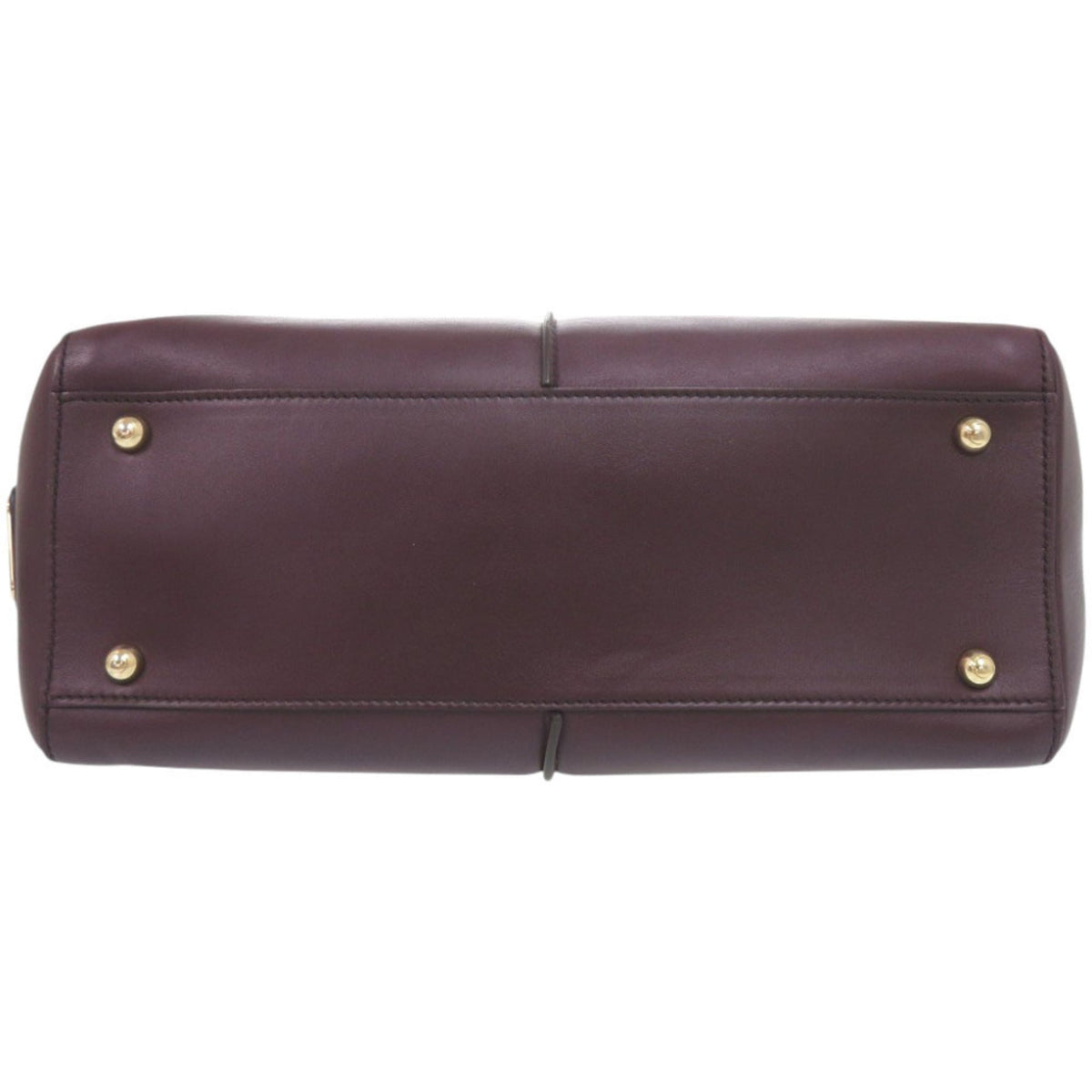 Tod's Purple Leather Handbag Shoulder Bag Tote Bag (Pre-Owned)