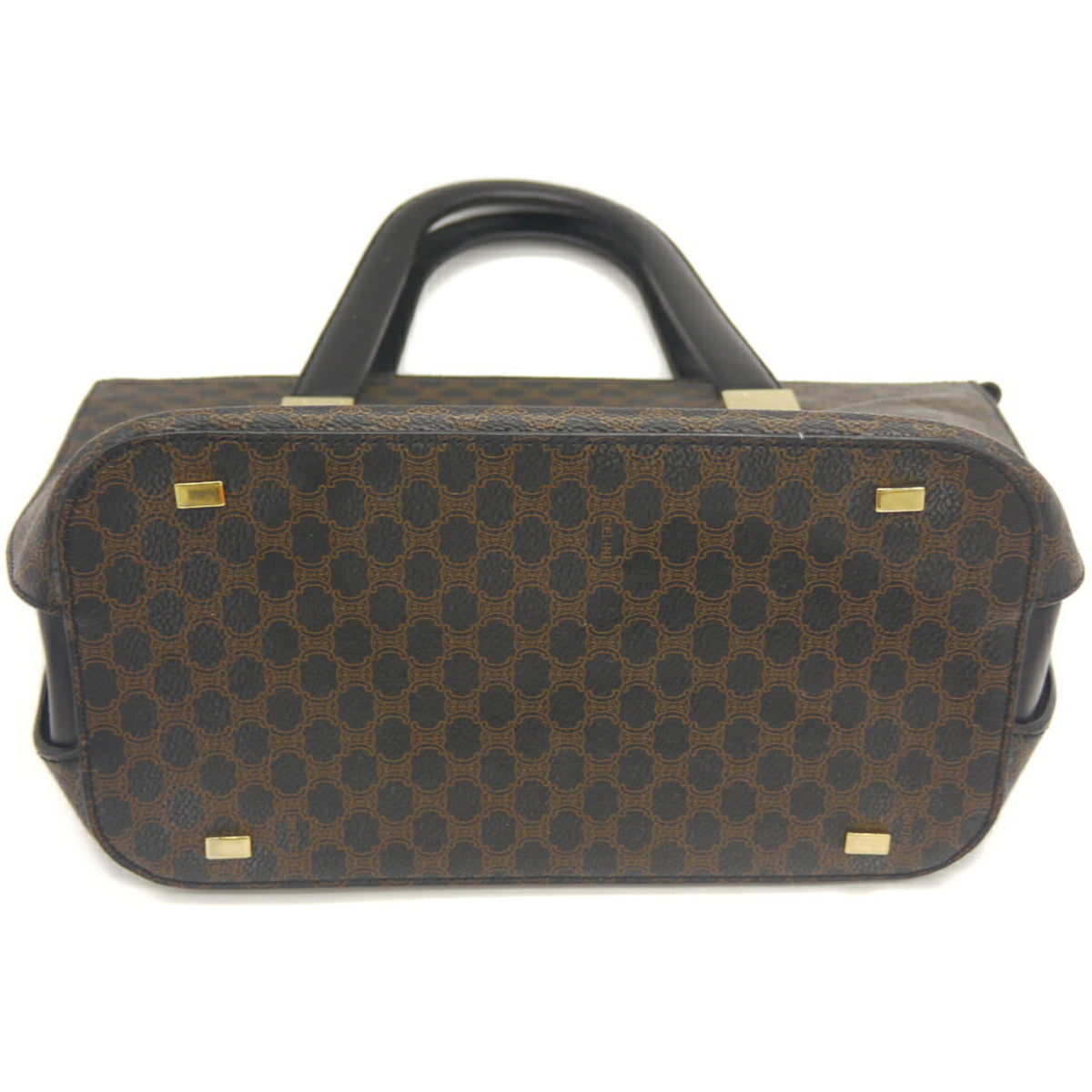 Celine Brown Pvc Leather Tote Bag (Pre-Owned)