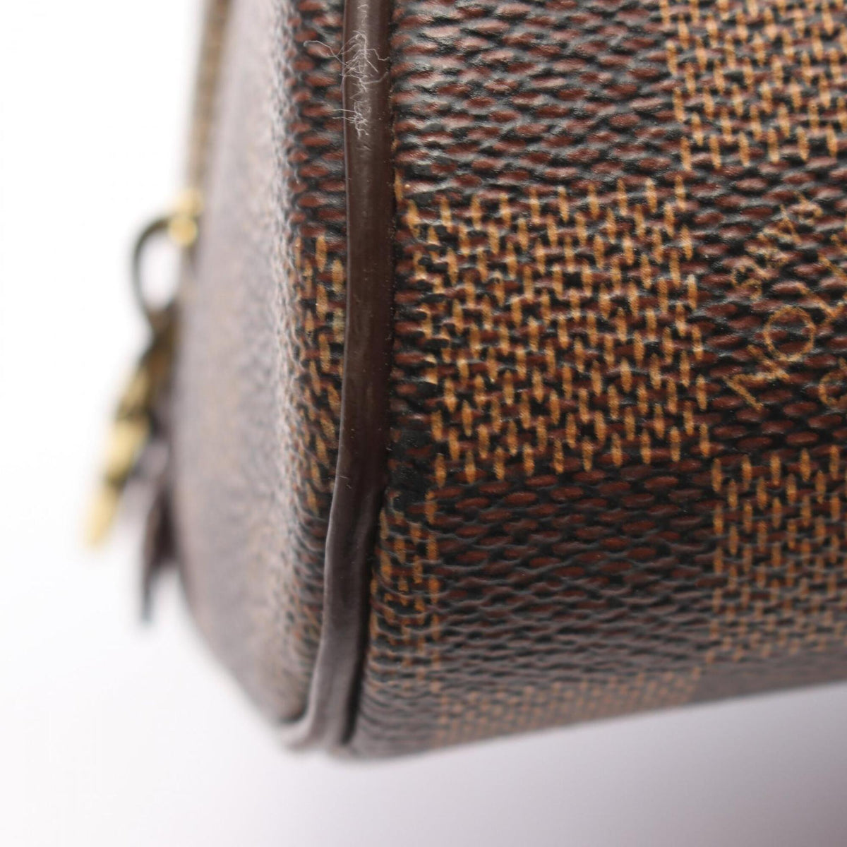 Louis Vuitton Brown Damier Canvas Coated Canvas Handbag (Pre-Owned)