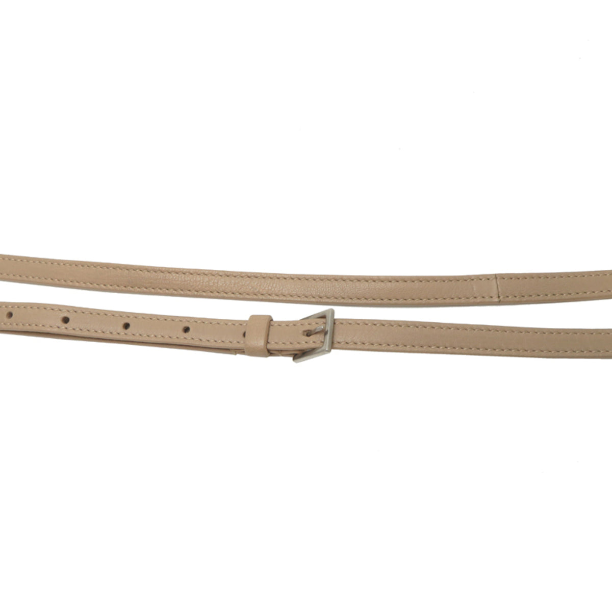 Saint Laurent Beige Leather Shoulder Bag (Pre-Owned)