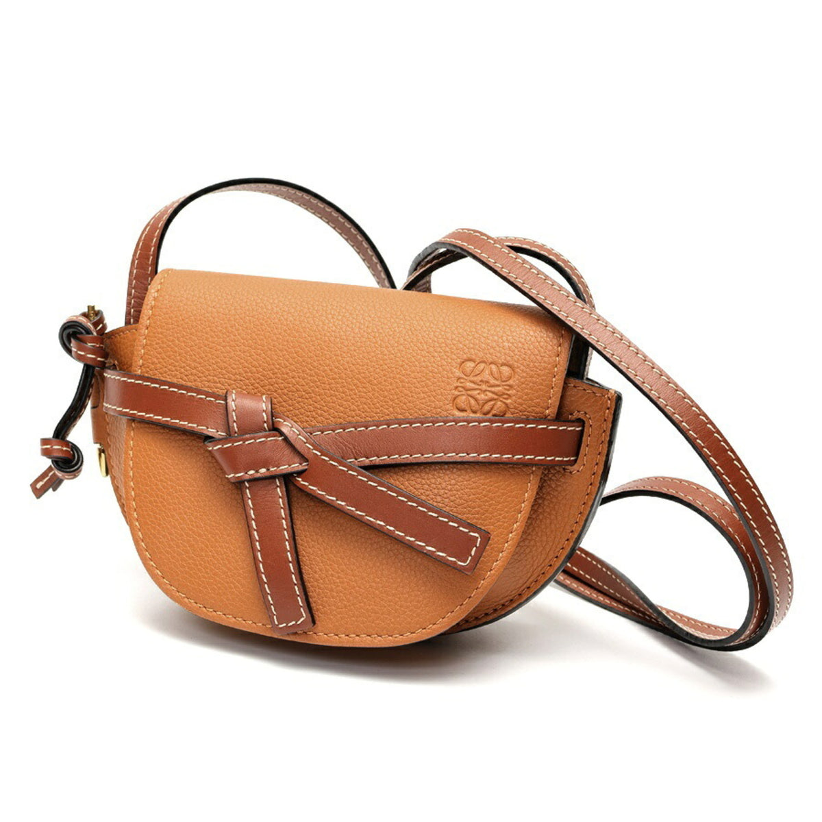 Loewe Brown Leather Shoulder Bag (Pre-Owned)