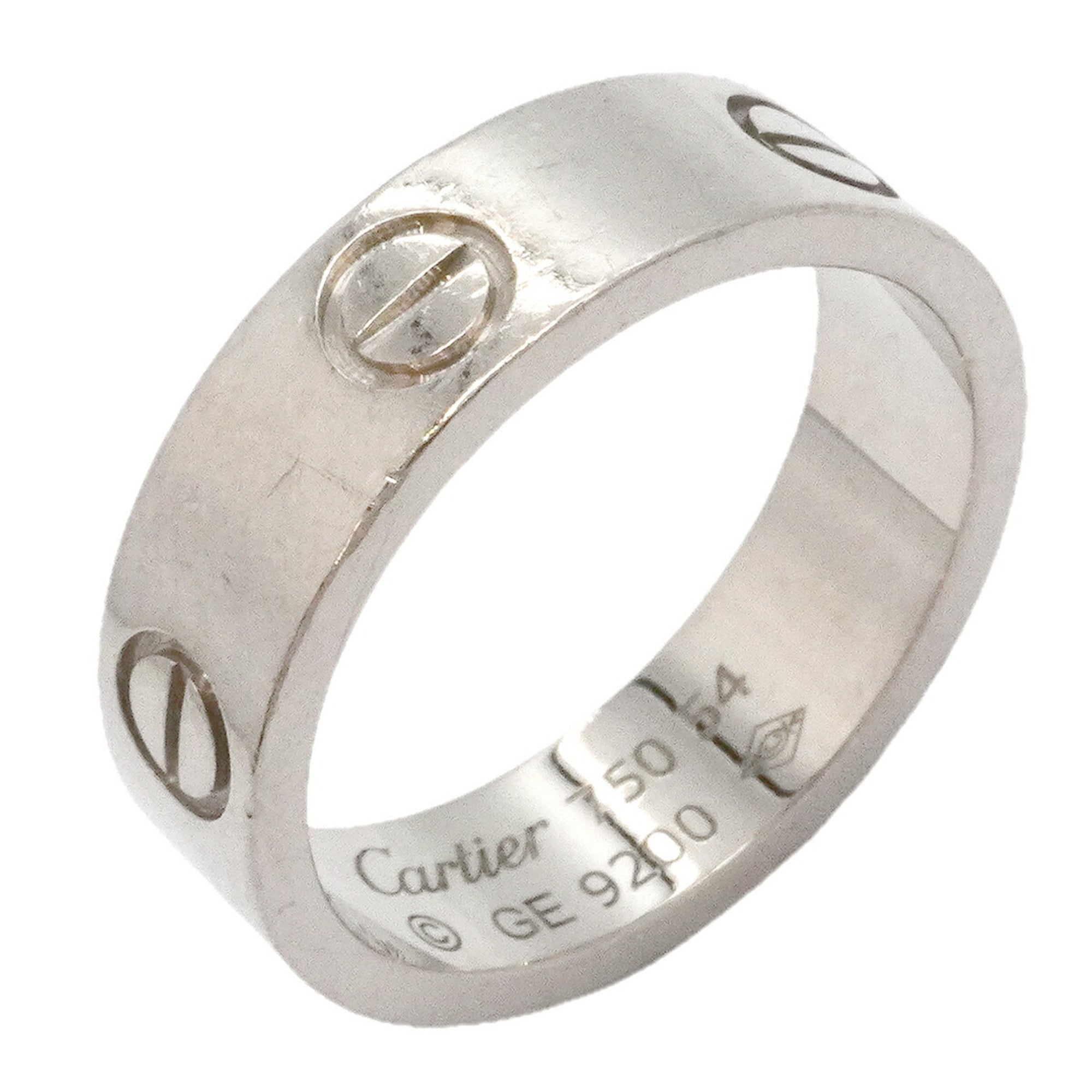 Cartier White Gold (18K) Band Ring (Pre-Owned)