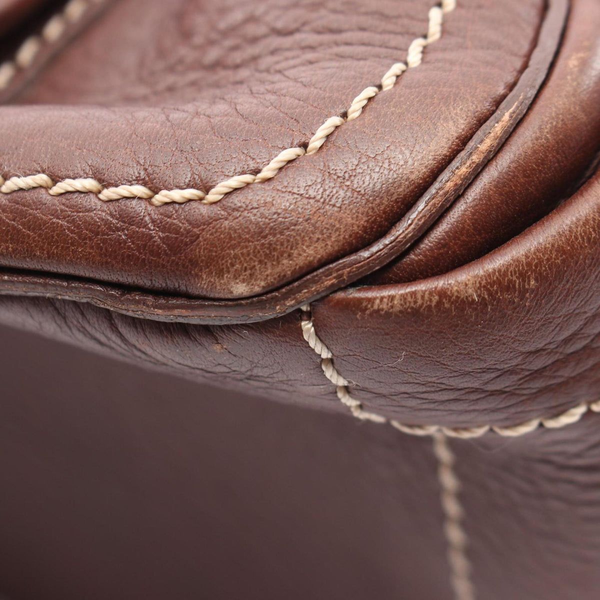 Celine Brown Leather Handbag (Pre-Owned)