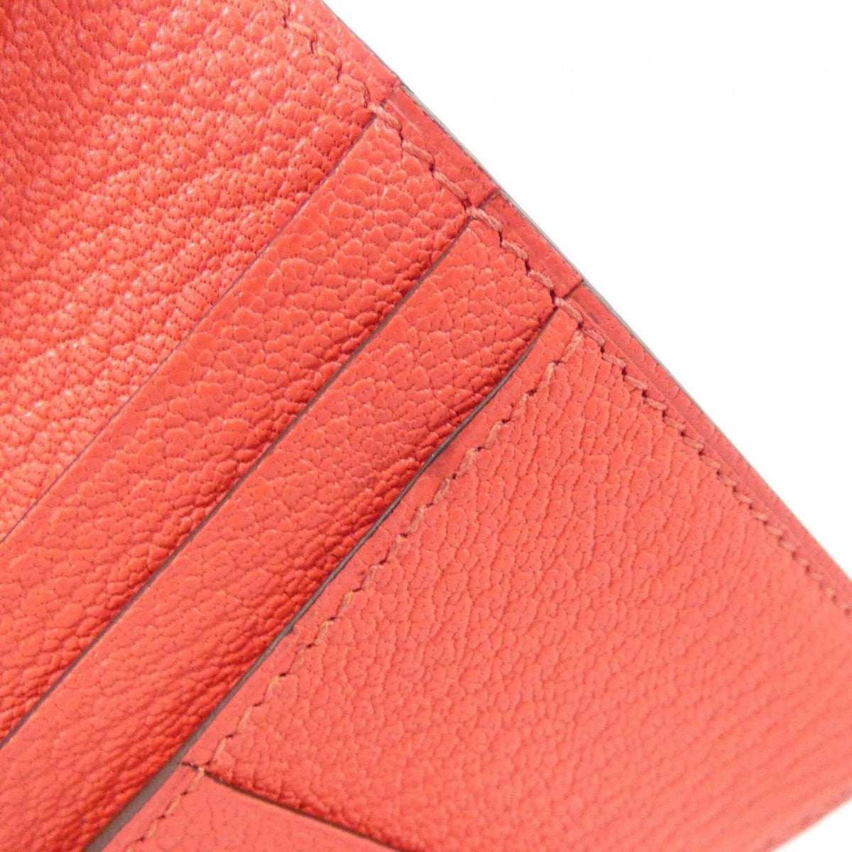 Hermes Pink Chevre Leather Wallet (Bi-Fold) (Pre-Owned)