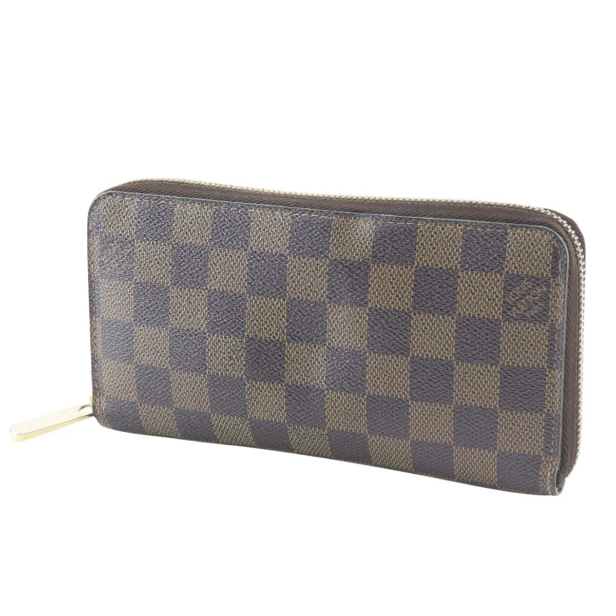 Louis Vuitton Damier Brown Damier Canvas Long Wallet (Bi-Fold) (Pre-Owned)