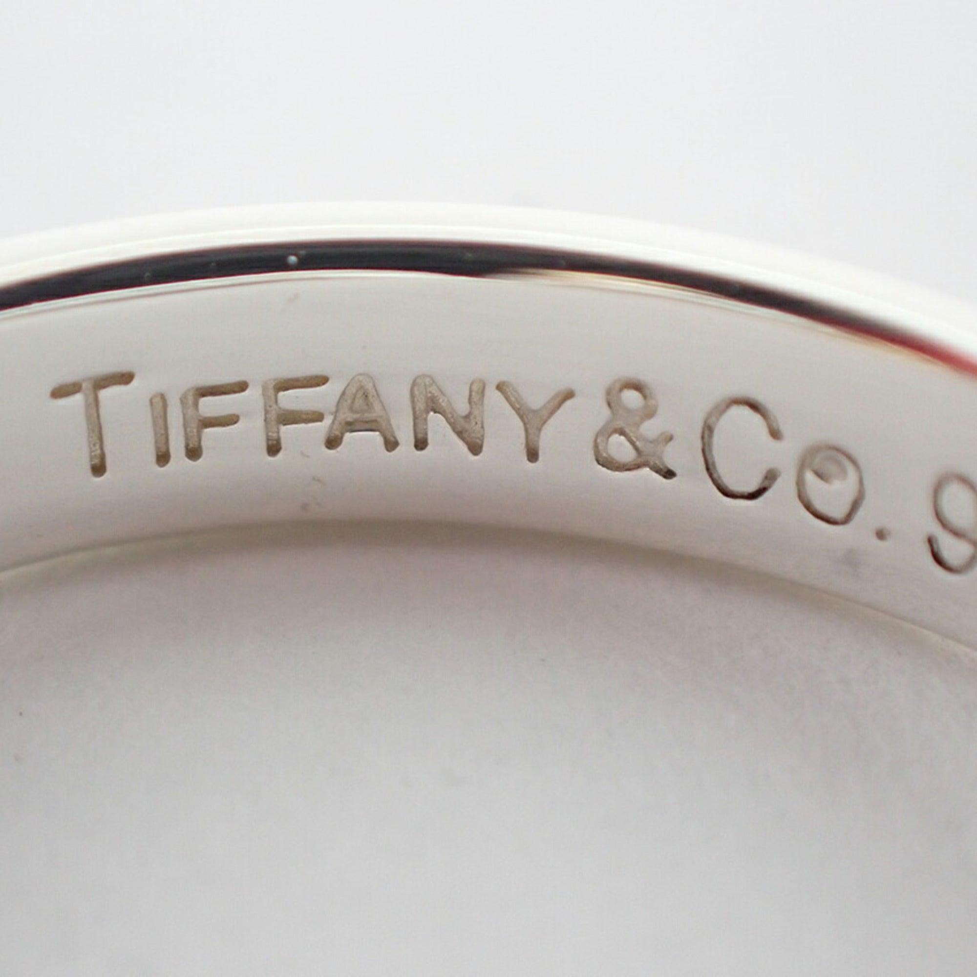 Tiffany Yellow Gold (18K) Sterling Silver 925 Band Ring (Pre-Owned)