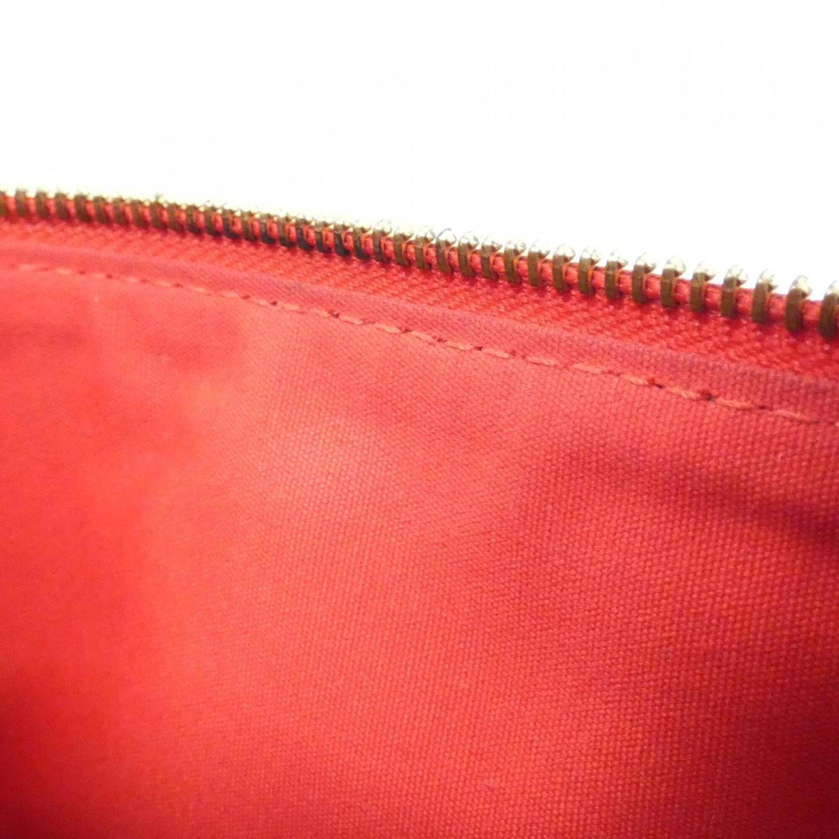 Louis Vuitton Rouge Leather Boston Bag (Pre-Owned)