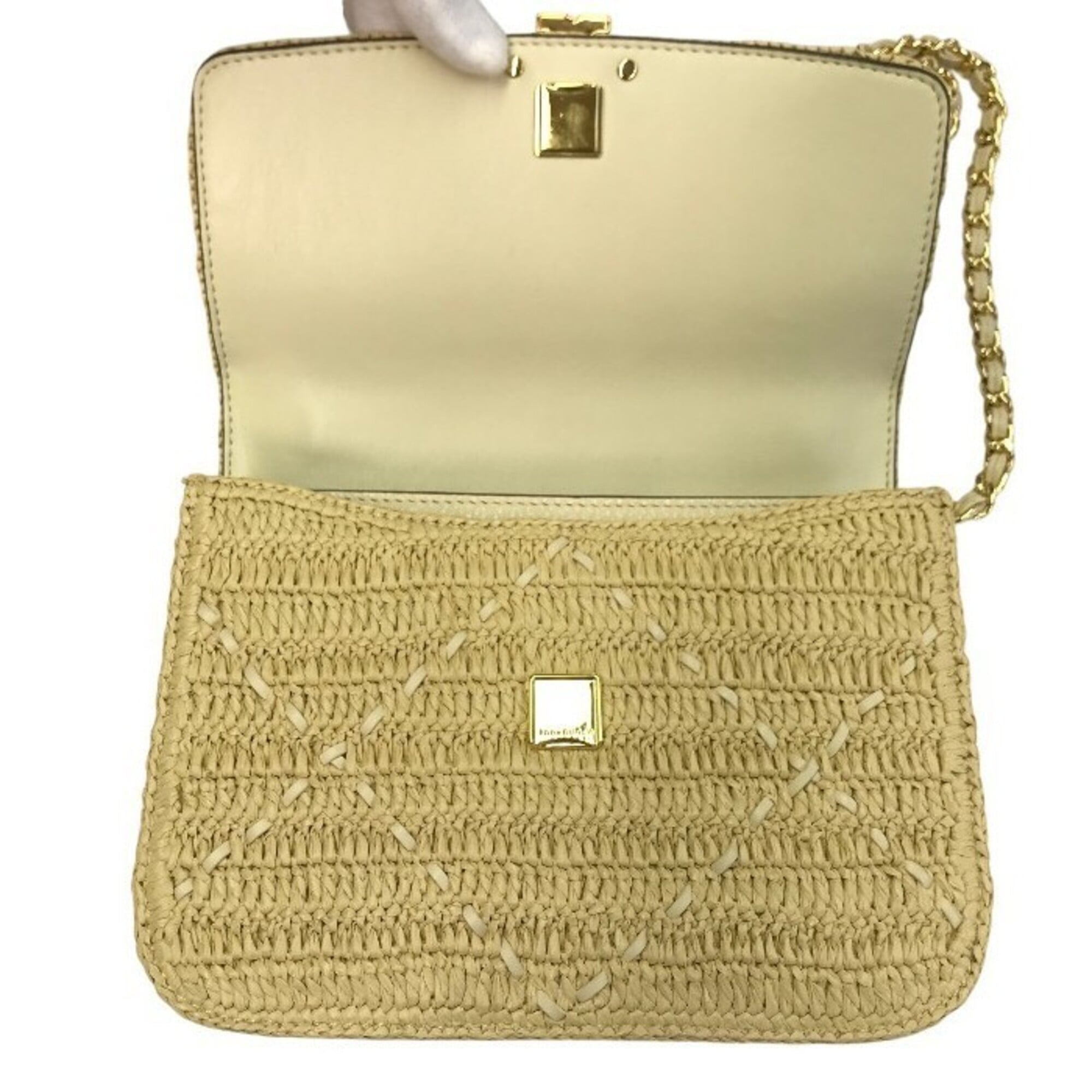 Tory Burch Beige Shoulder Bag (Pre-Owned)