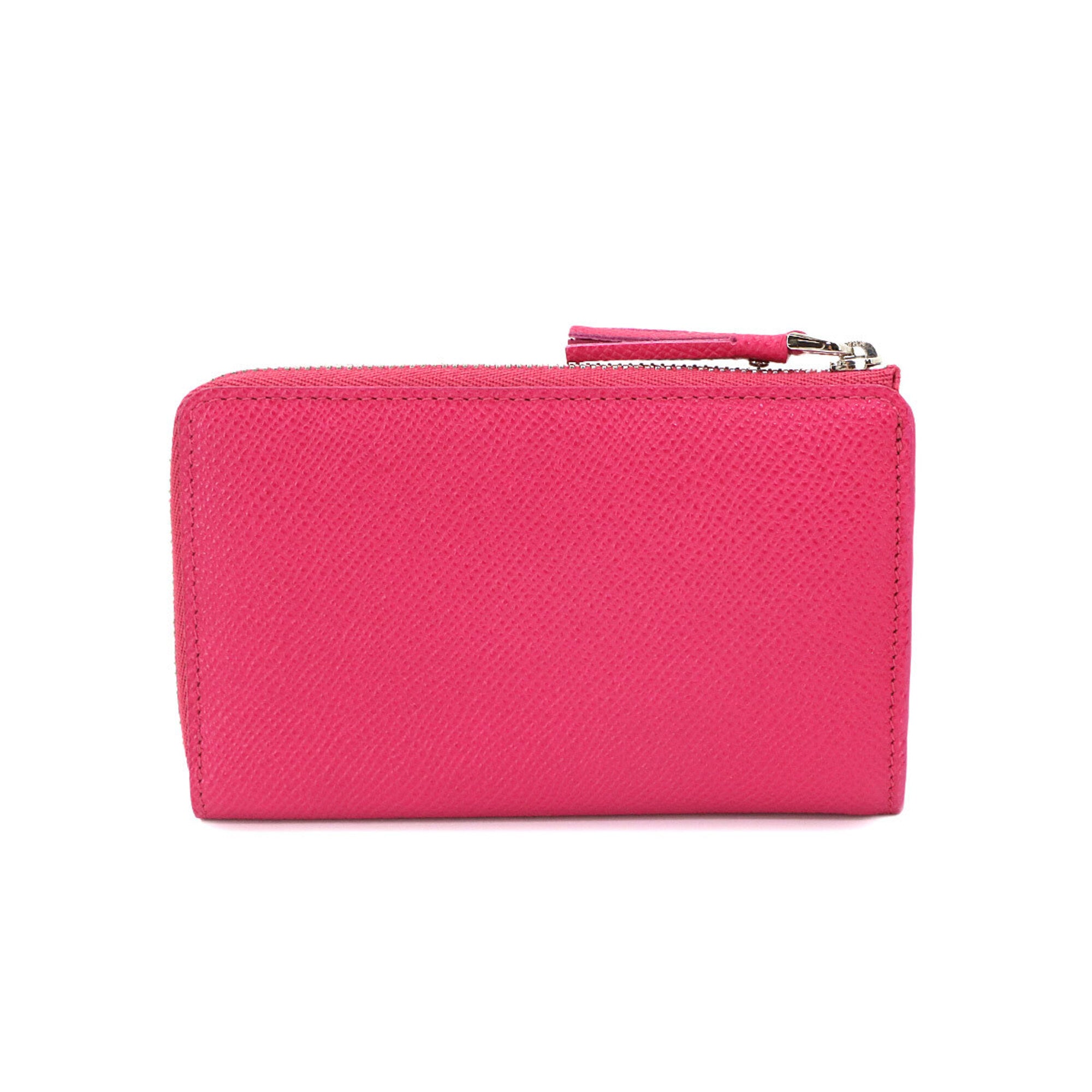 Loewe Pink Leather Coin Purse/Coin Case (Pre-Owned)
