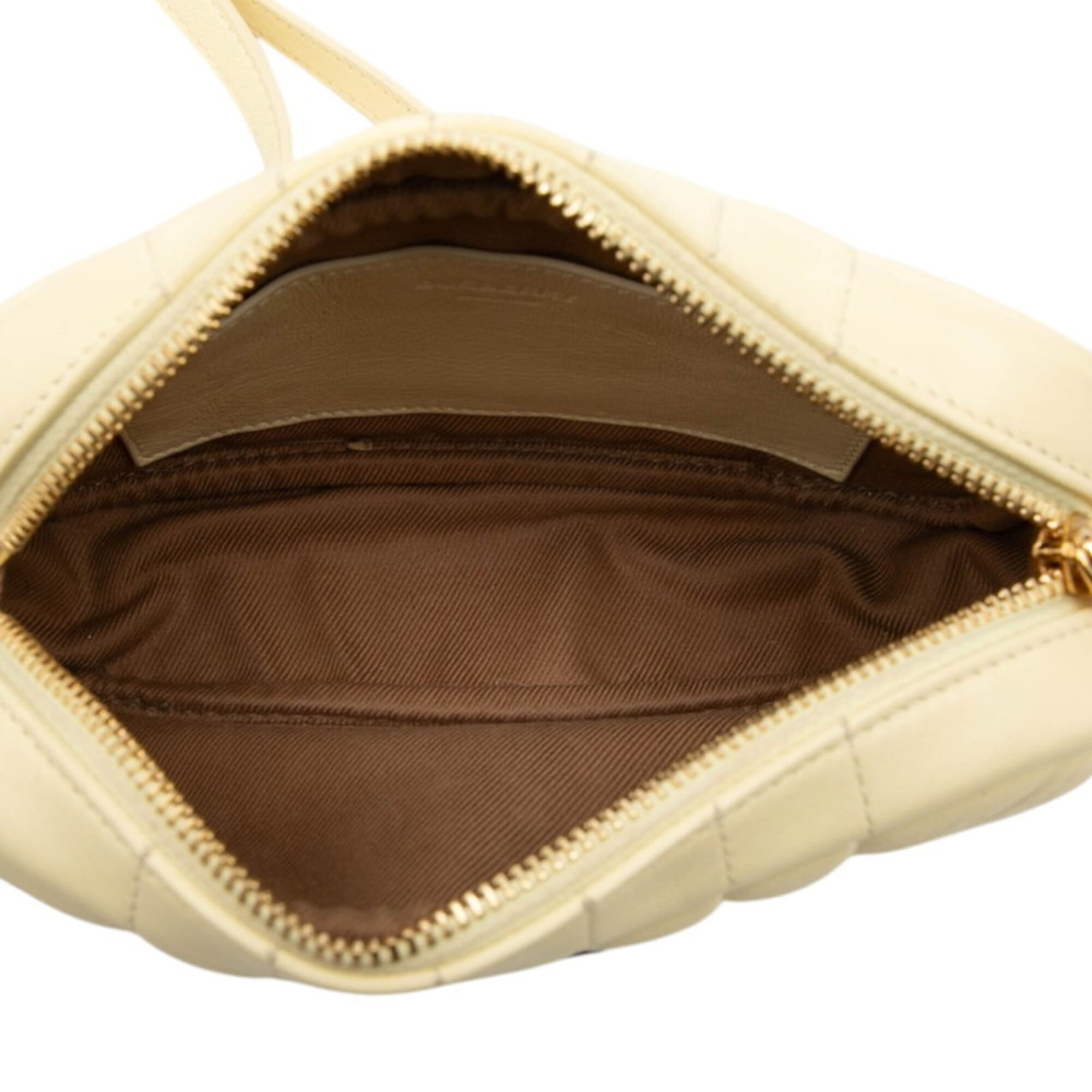 Burberry Yellow Leather Shoulder Bag (Pre-Owned)