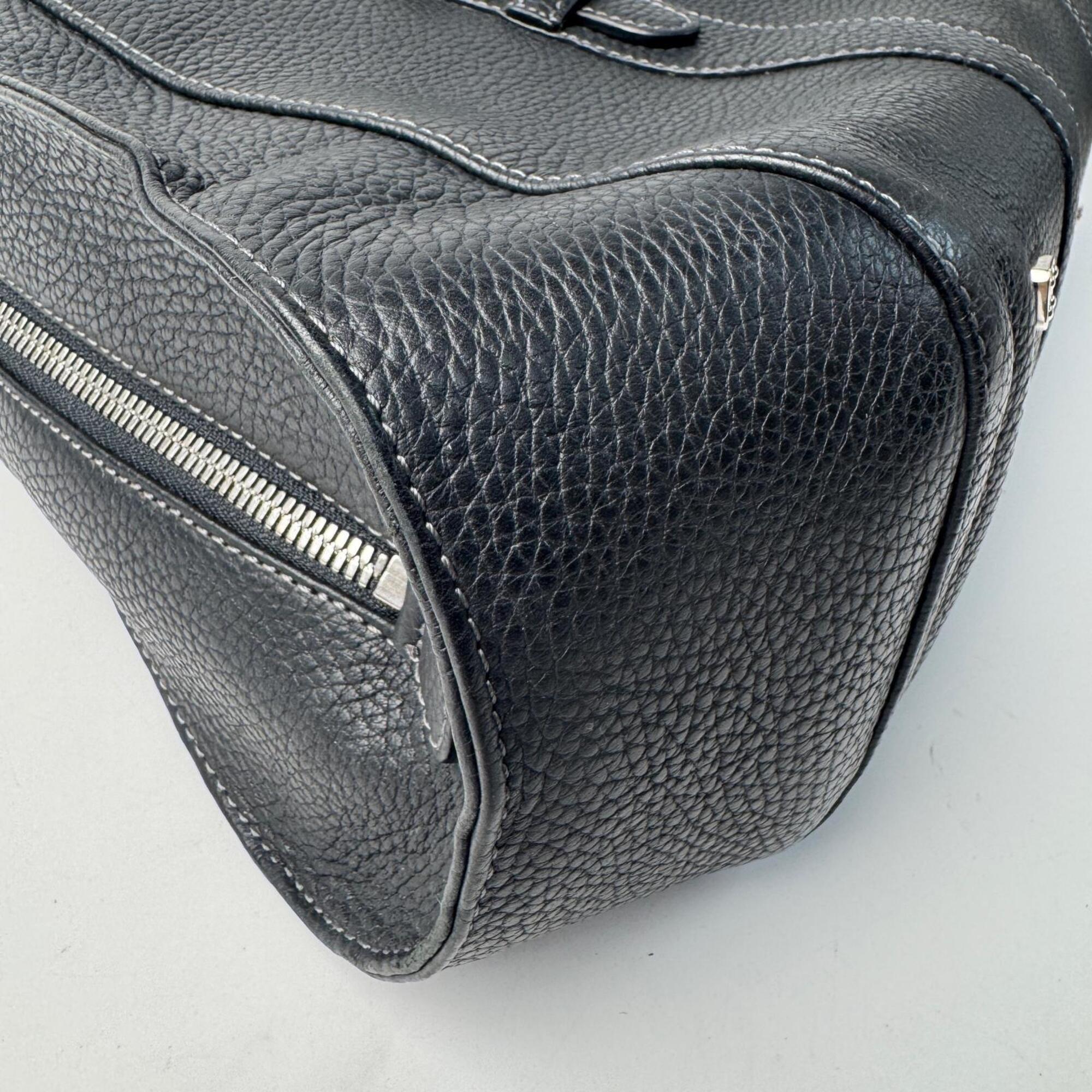 Loewe Black Leather Handbag (Pre-Owned)