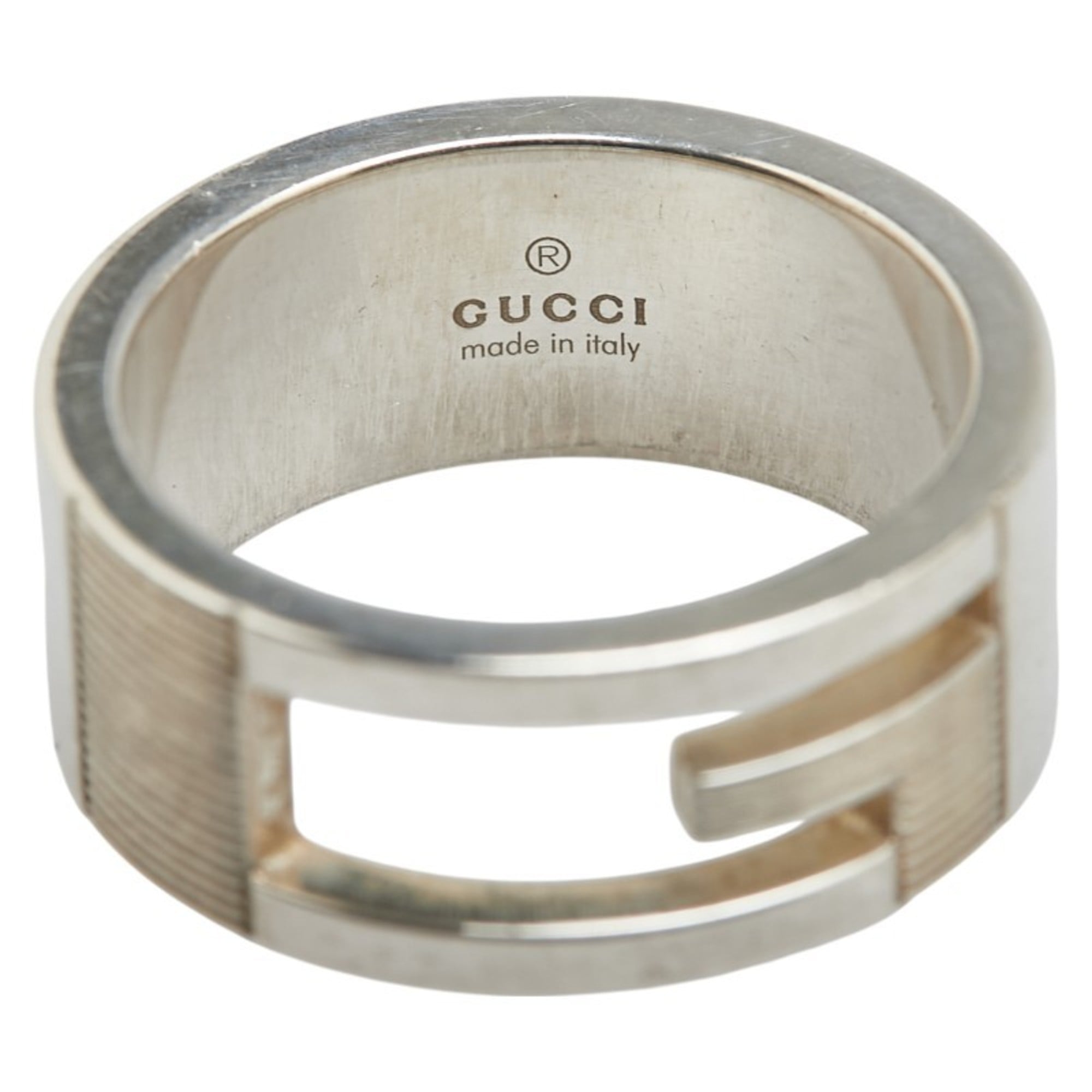 Gucci Silver Silver 925 Band Ring (Pre-Owned)