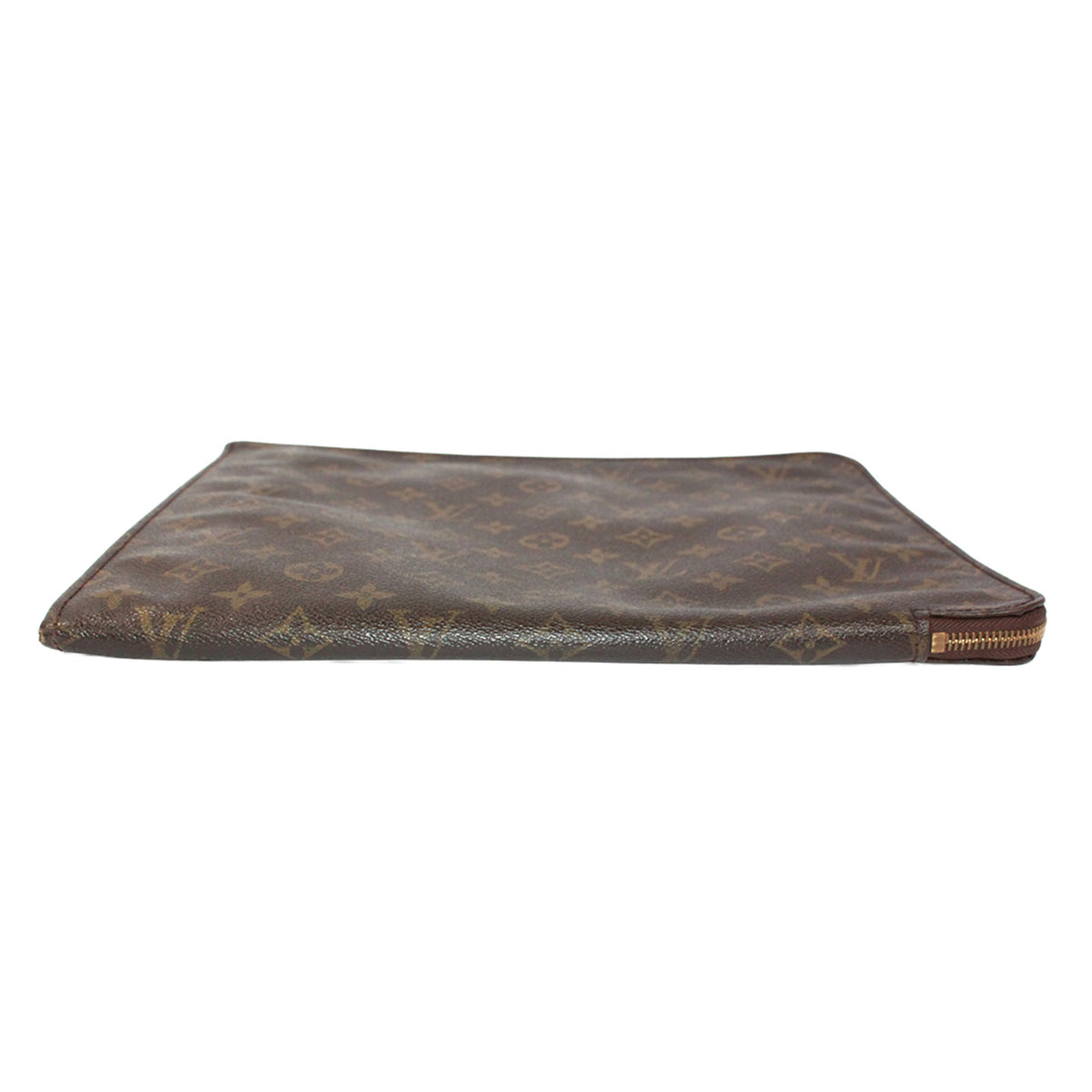 Louis Vuitton Brown Monogram Monogram Clutch Bag (Pre-Owned)