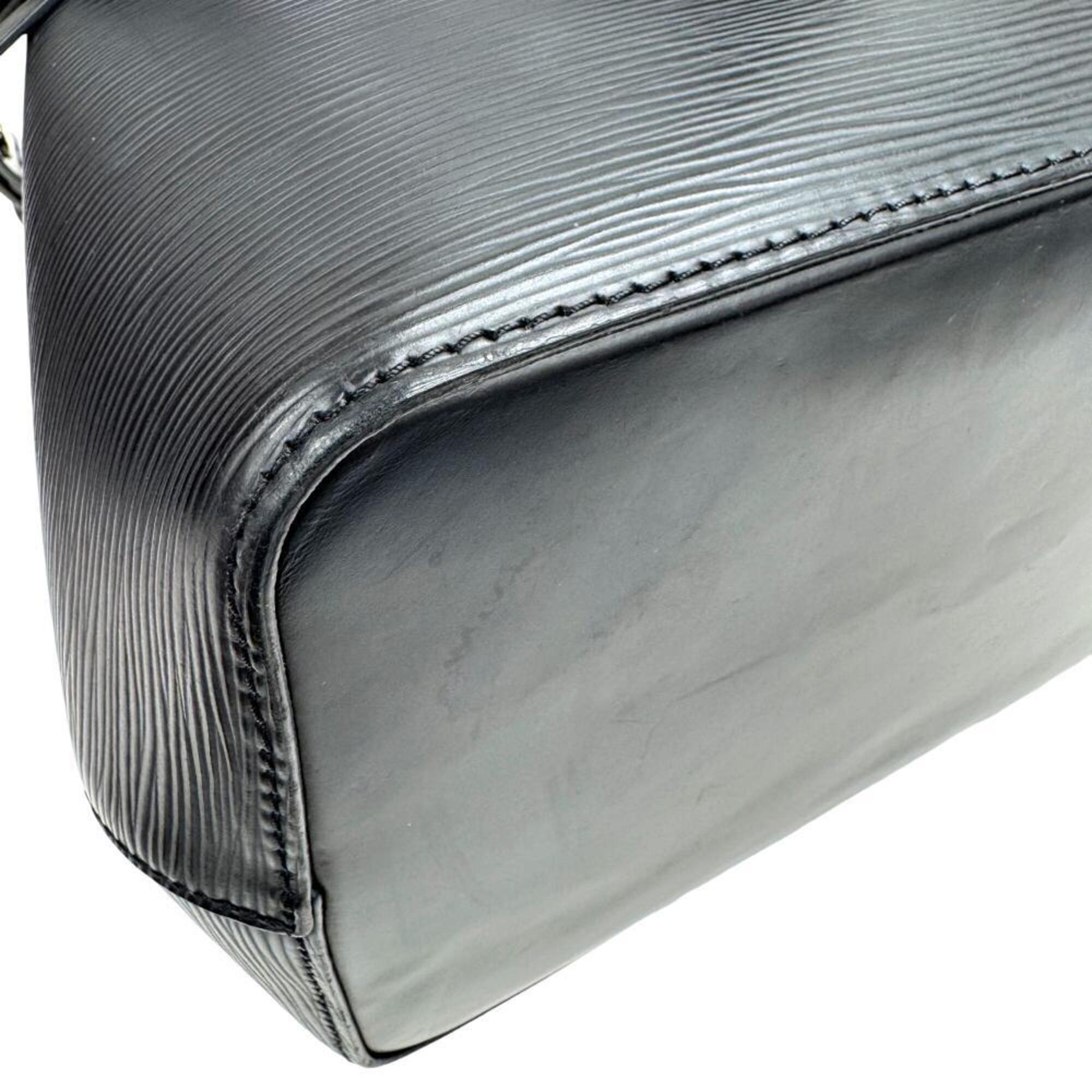 Louis Vuitton Epi Black Noir Epi Leather Shoulder Bag (Pre-Owned)