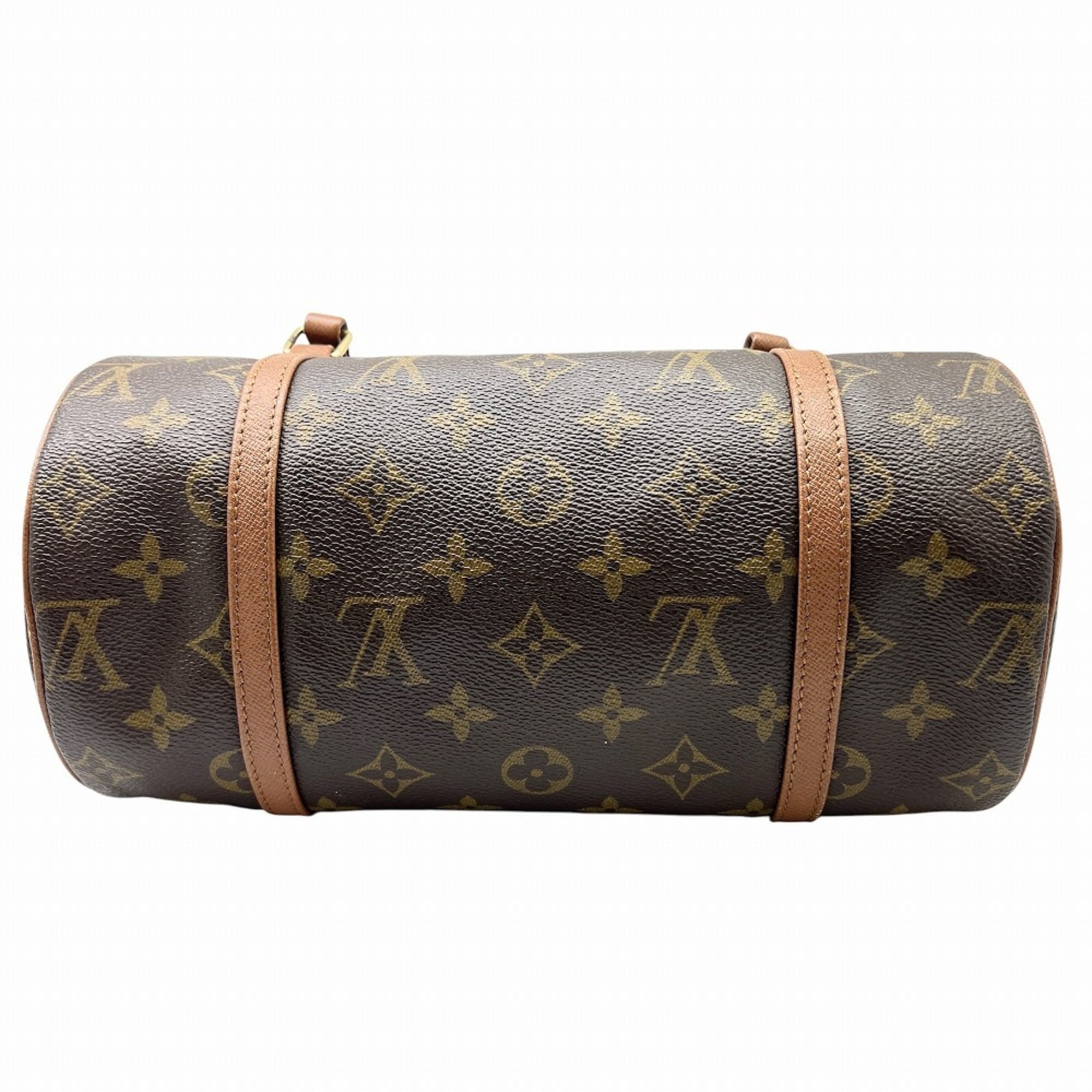 Louis Vuitton Brown Monogram Boston Bag Handbag (Pre-Owned)