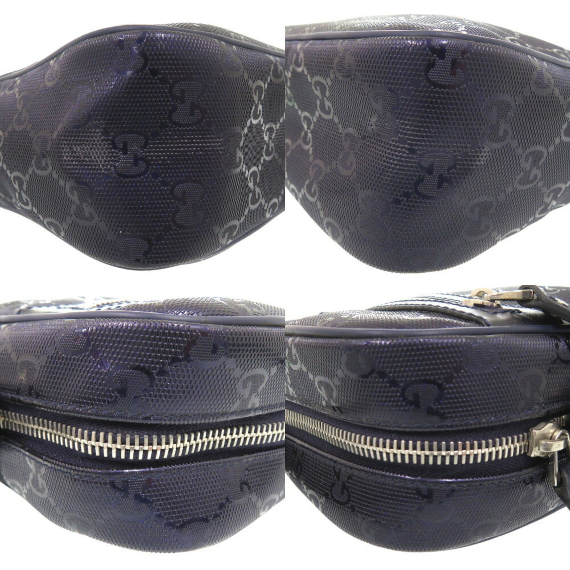 Gucci Purple Pvc Shoulder Bag (Pre-Owned)