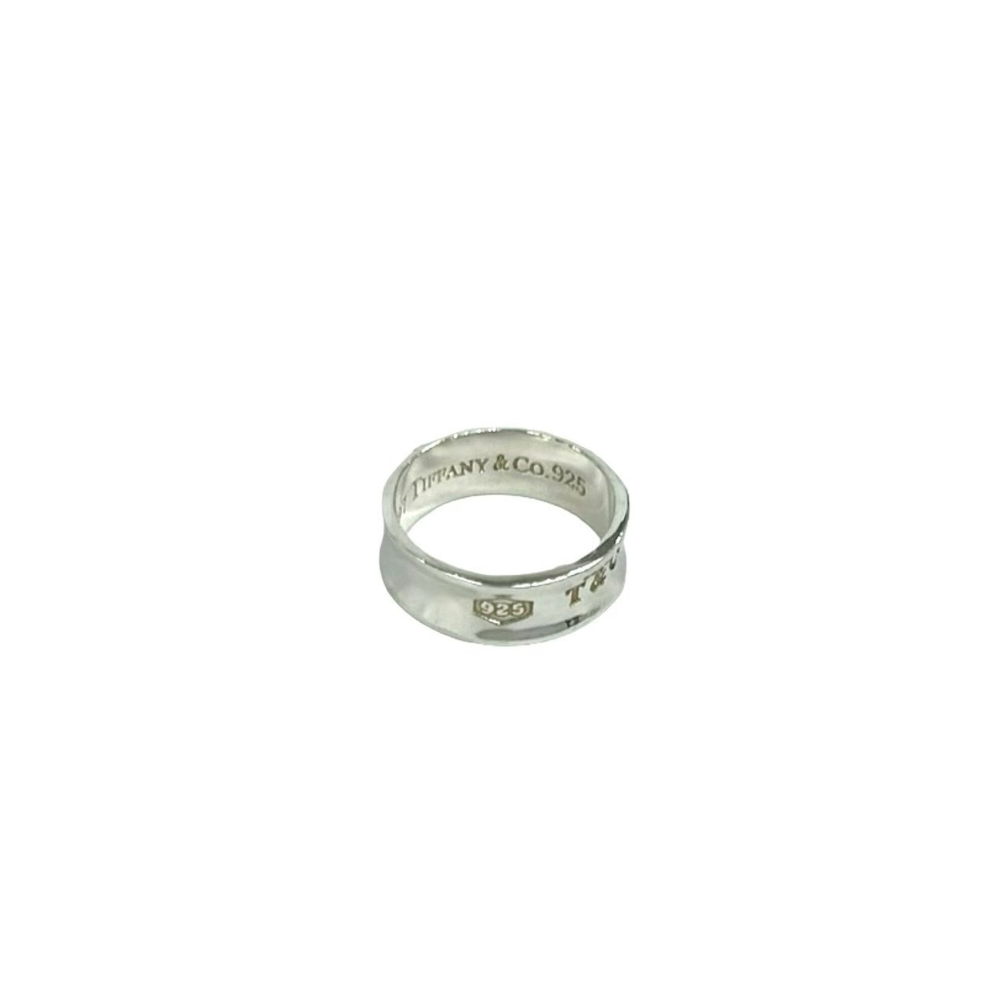 Tiffany Silver Silver 925 Band Ring (Pre-Owned)
