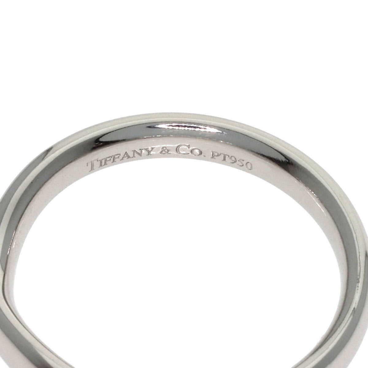 Tiffany Platinum 950 Band Ring (Pre-Owned)