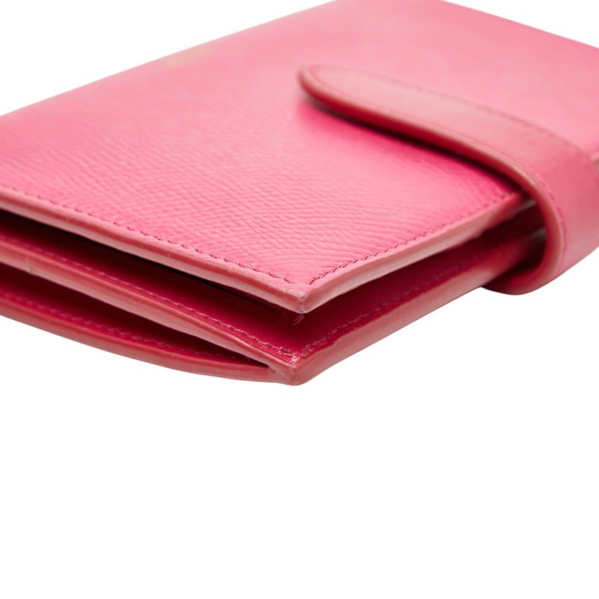 Celine Pink Leather Wallet (Bi-Fold) (Pre-Owned)