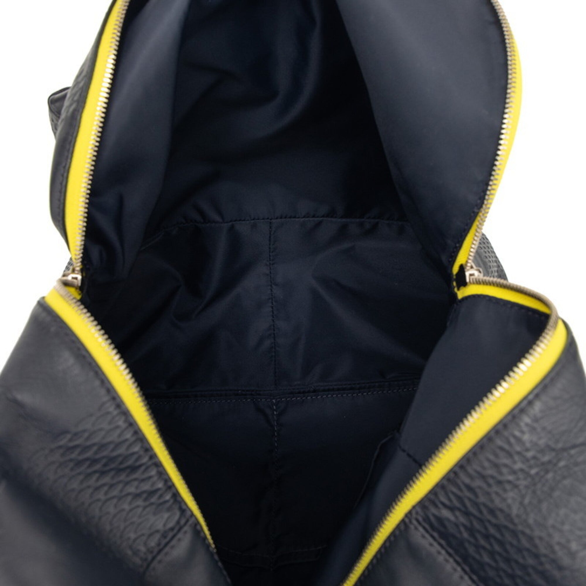 Louis Vuitton Blue Damier Canvas Infini Navy Leather Backpack (Pre-Owned)